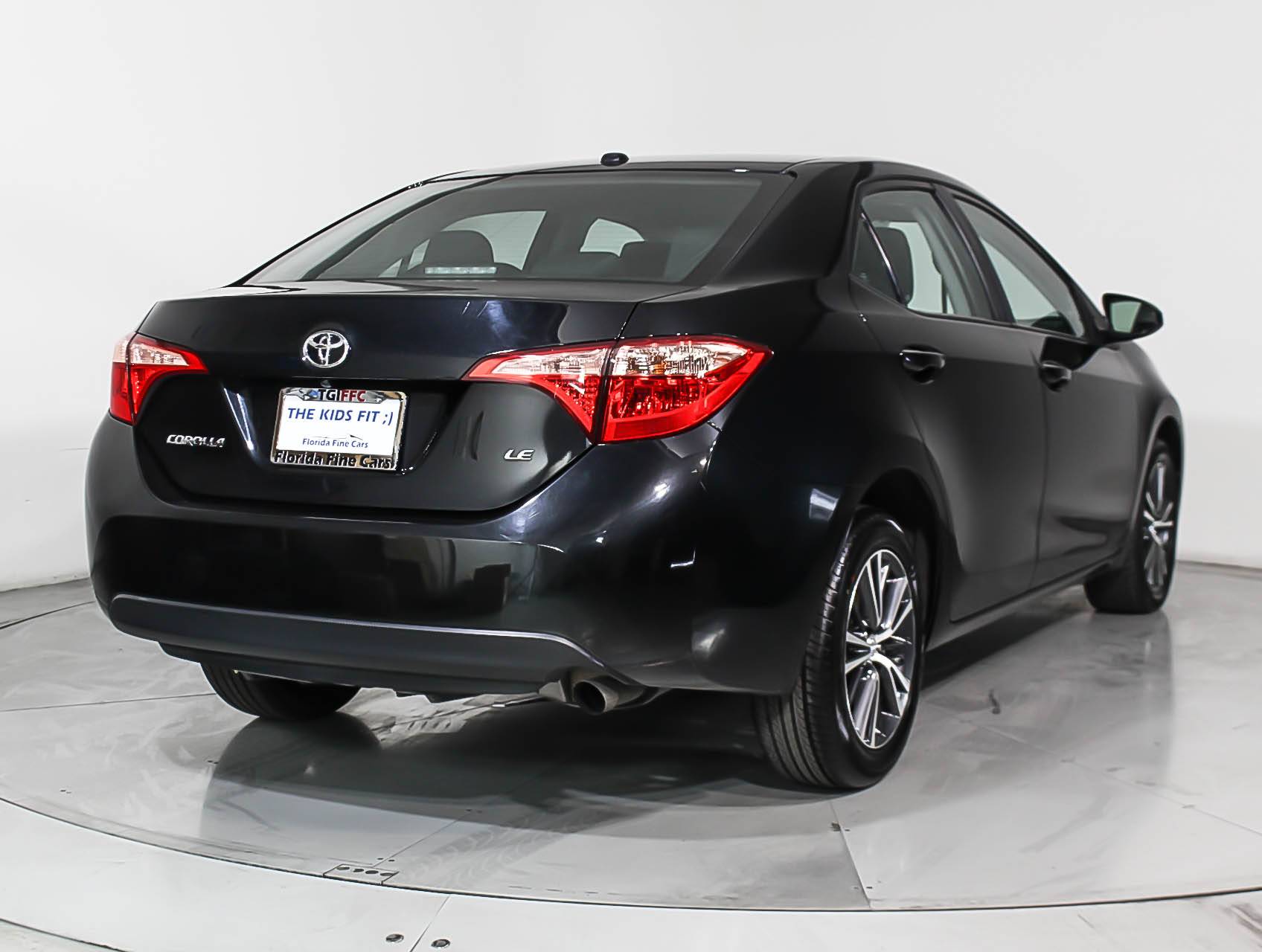 Florida Fine Cars - Used TOYOTA COROLLA 2017 MIAMI Le Plus