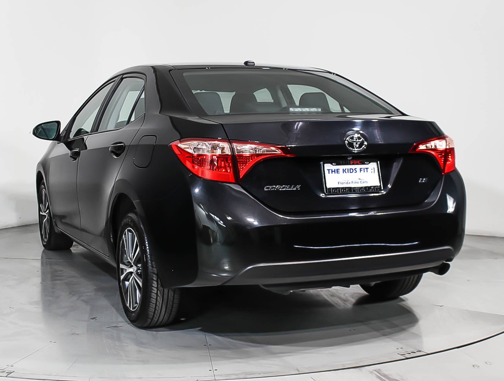 Florida Fine Cars - Used TOYOTA COROLLA 2017 MIAMI Le Plus