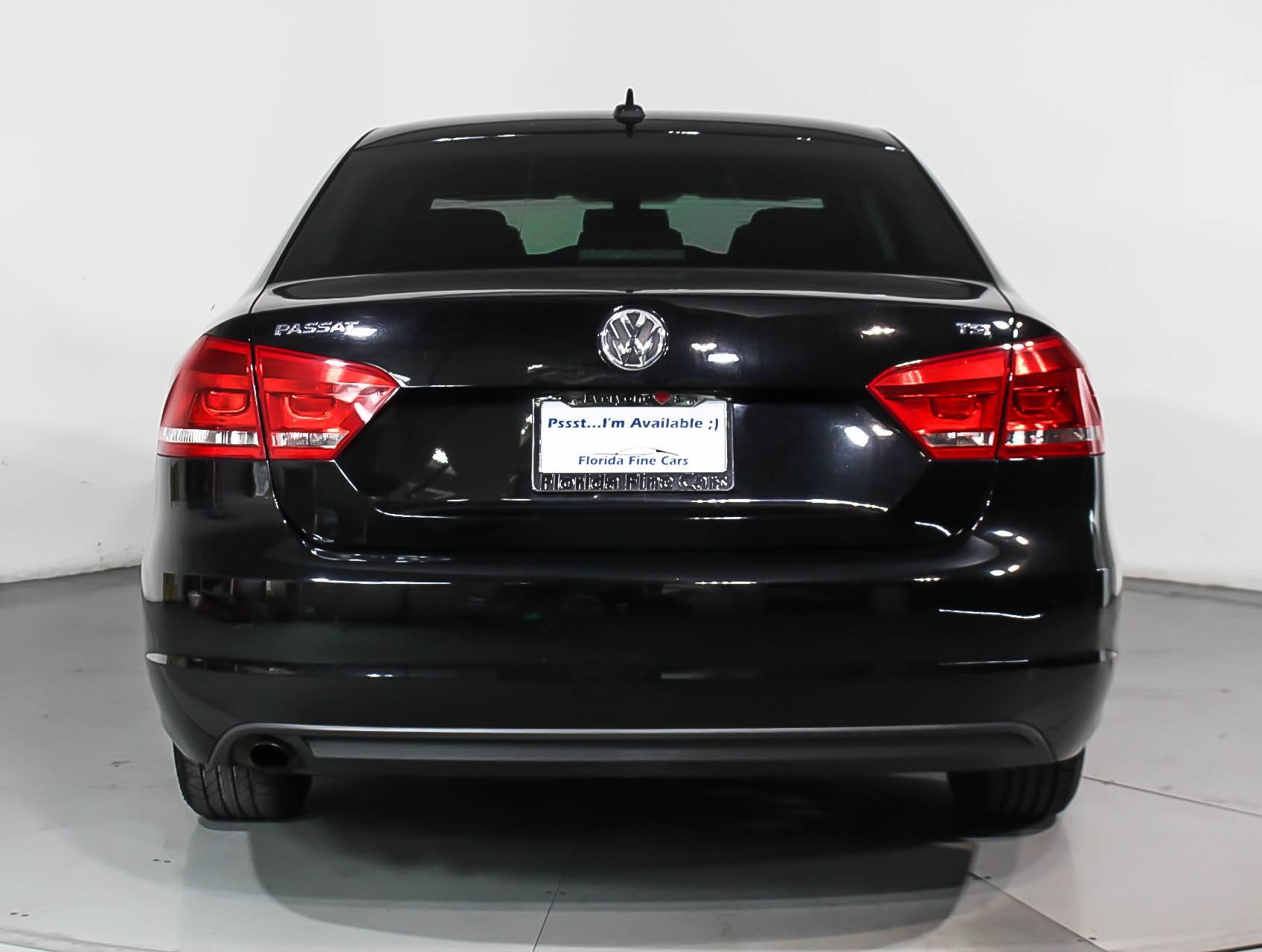 Florida Fine Cars - Used VOLKSWAGEN PASSAT 2015 WEST PALM Wolfsburg Edition