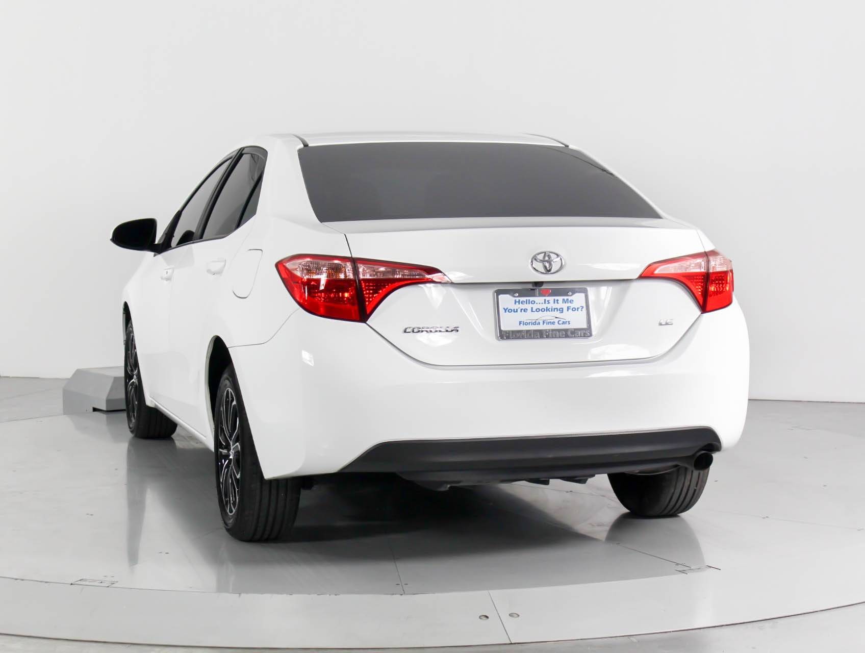 Florida Fine Cars - Used TOYOTA COROLLA 2017 WEST PALM Le
