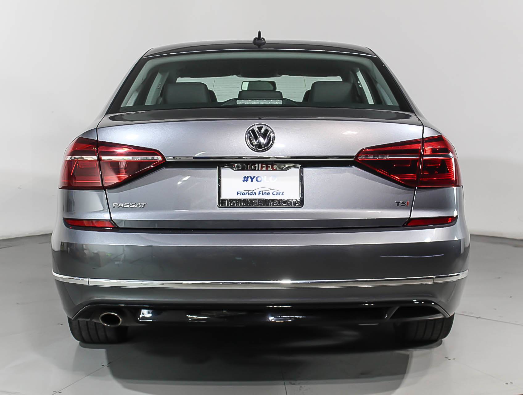 Florida Fine Cars - Used VOLKSWAGEN PASSAT 2017 WEST PALM 1.8T R-LINE