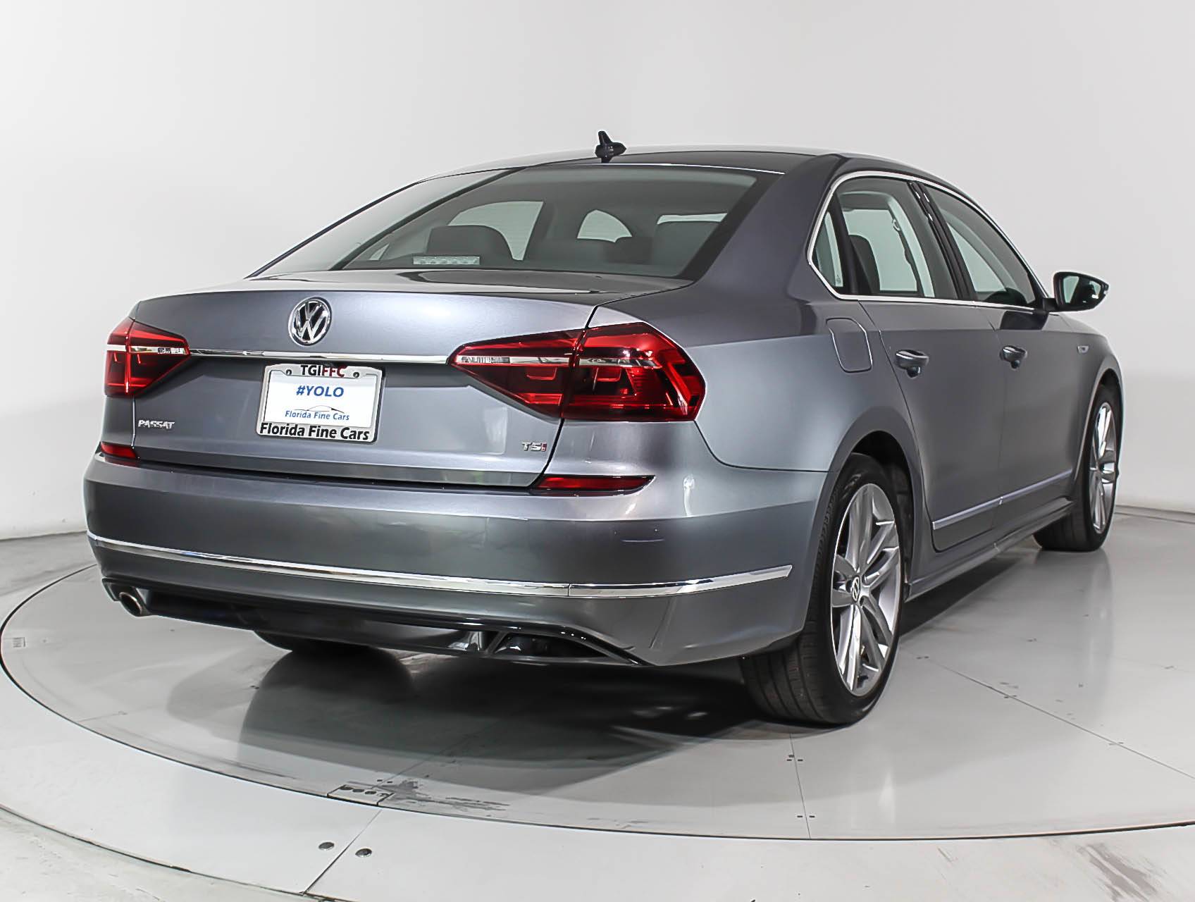 Florida Fine Cars - Used VOLKSWAGEN PASSAT 2017 WEST PALM 1.8T R-LINE