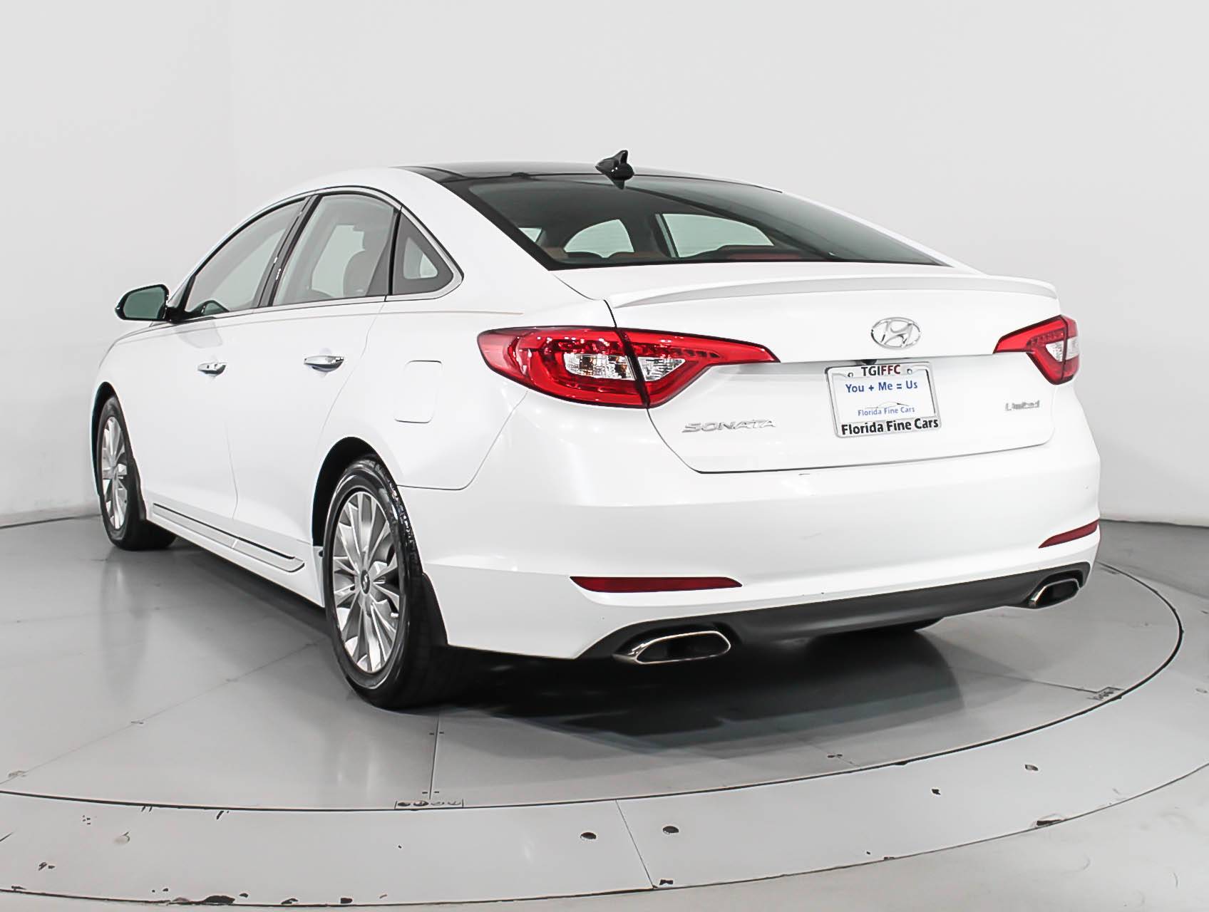 Florida Fine Cars - Used HYUNDAI SONATA 2015 MIAMI Limited