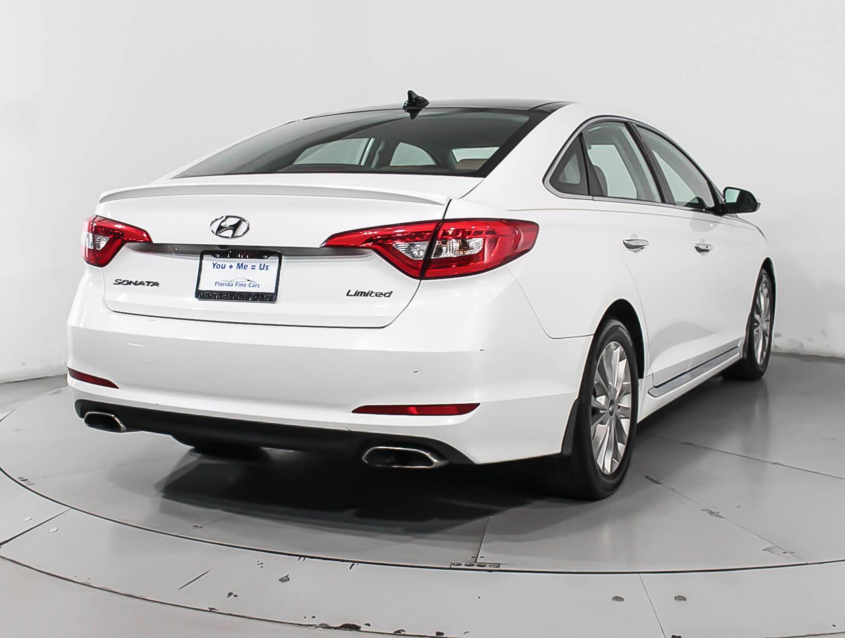Florida Fine Cars - Used HYUNDAI SONATA 2015 MIAMI Limited