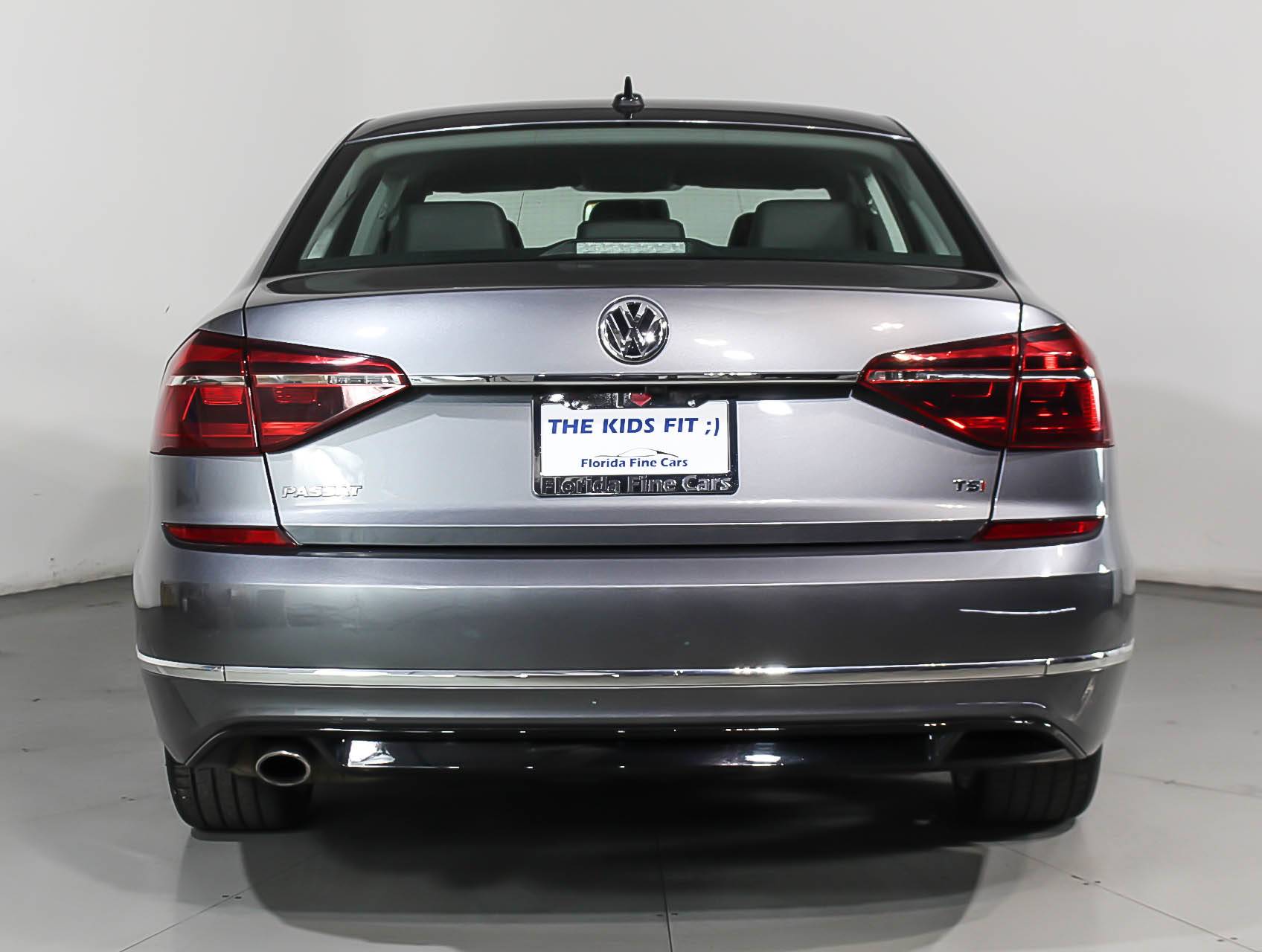 Florida Fine Cars - Used VOLKSWAGEN PASSAT 2017 MIAMI 1.8T R-LINE