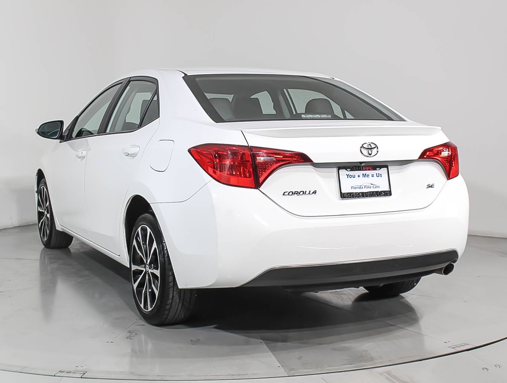 Florida Fine Cars - Used TOYOTA COROLLA 2017 MIAMI Se
