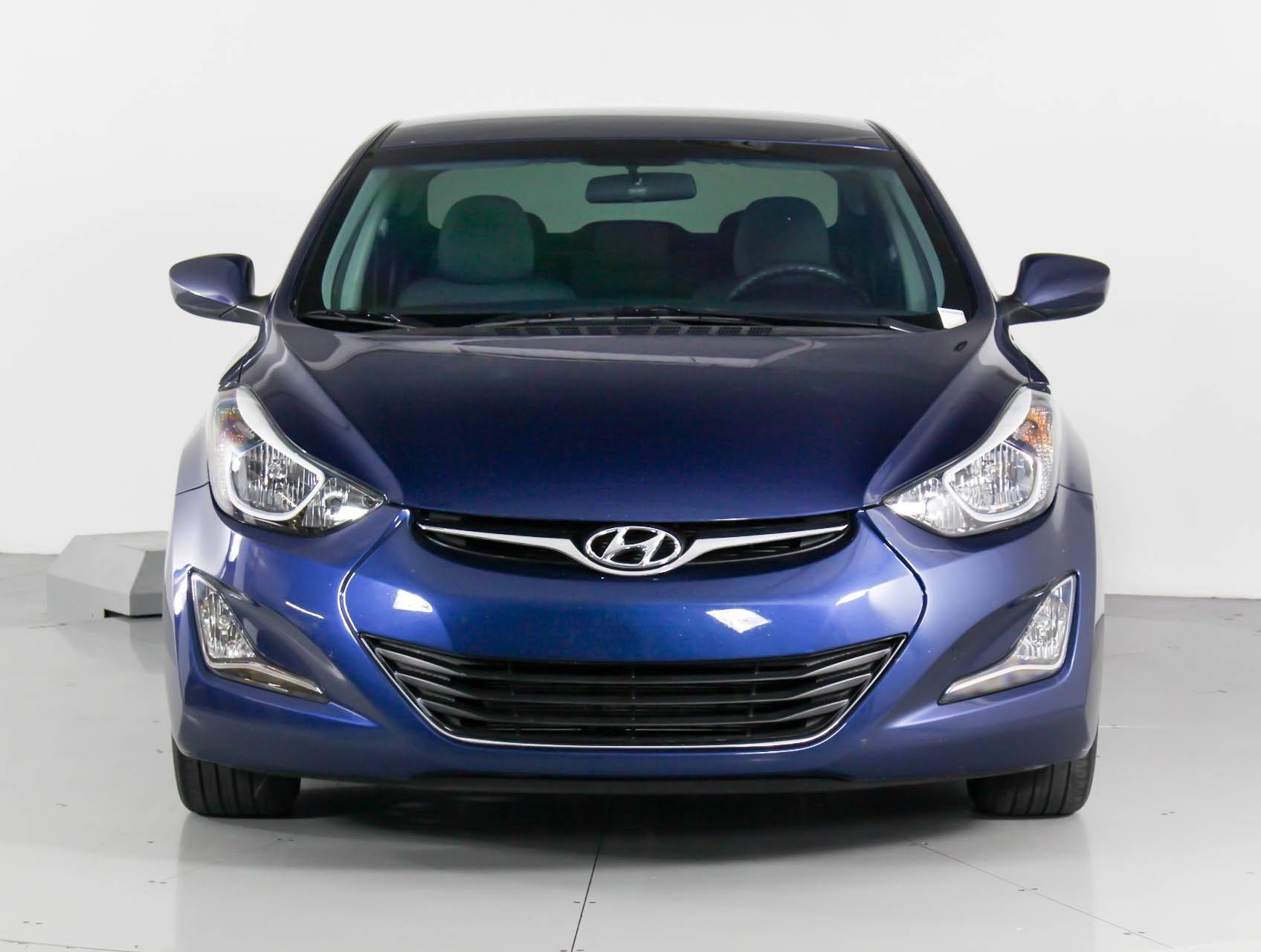 Florida Fine Cars - Used HYUNDAI ELANTRA 2015 WEST PALM Se