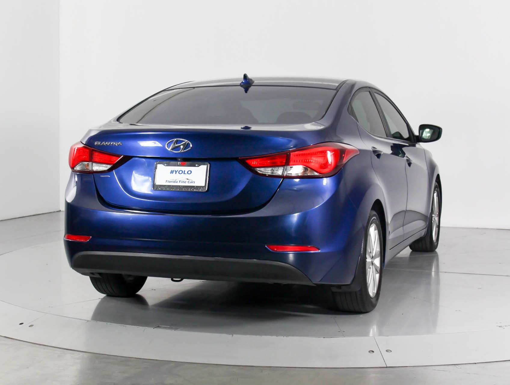 Florida Fine Cars - Used HYUNDAI ELANTRA 2015 WEST PALM Se