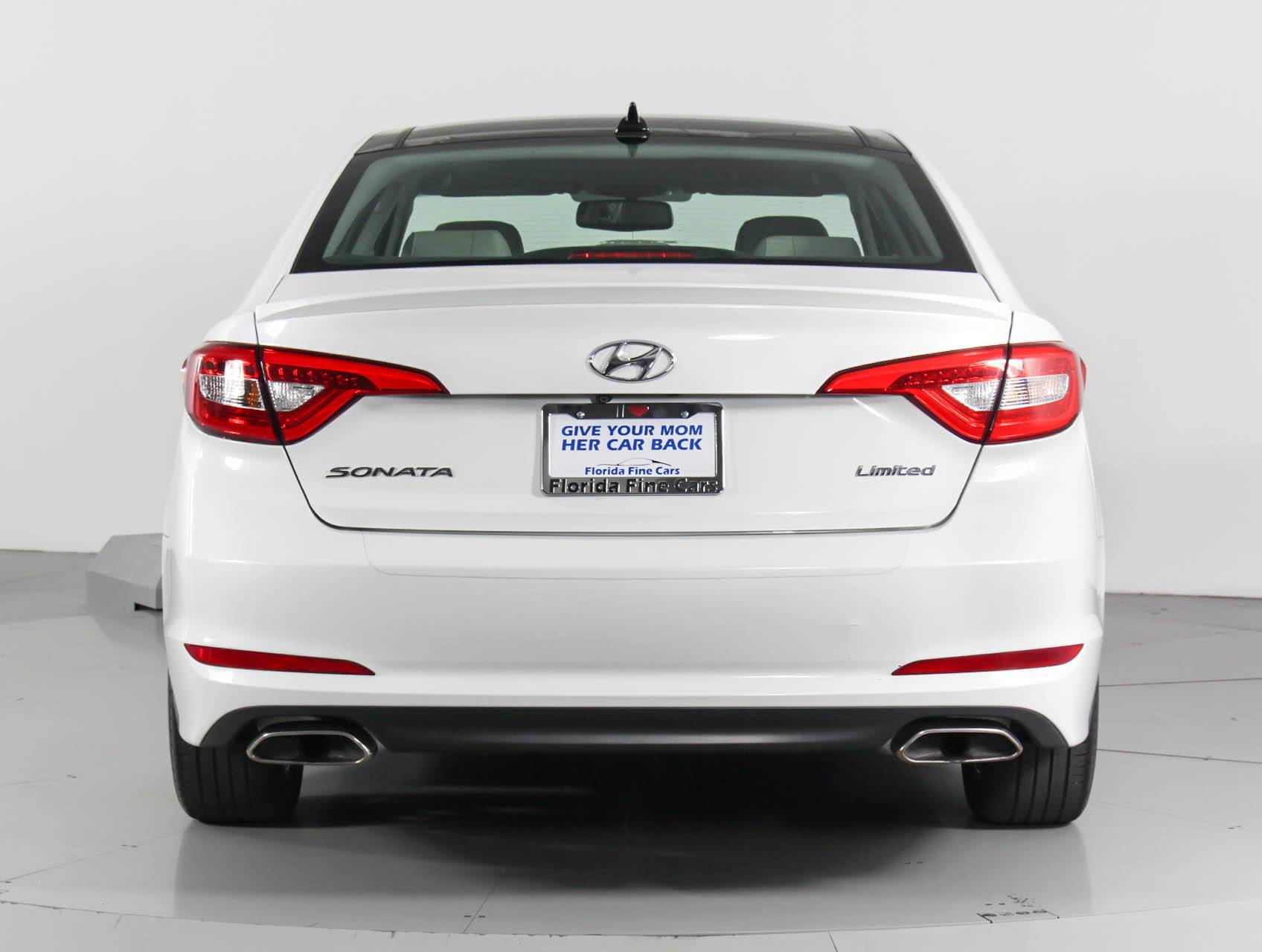 Florida Fine Cars - Used HYUNDAI SONATA 2015 WEST PALM Limited