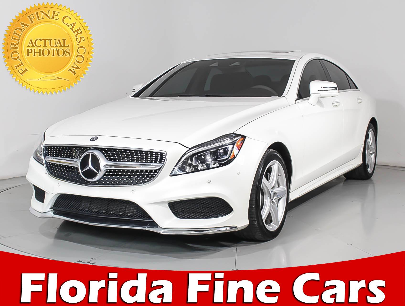 Florida Fine Cars - Used MERCEDES-BENZ CLS CLASS 2015 MIAMI Cls550 Designo Pkg
