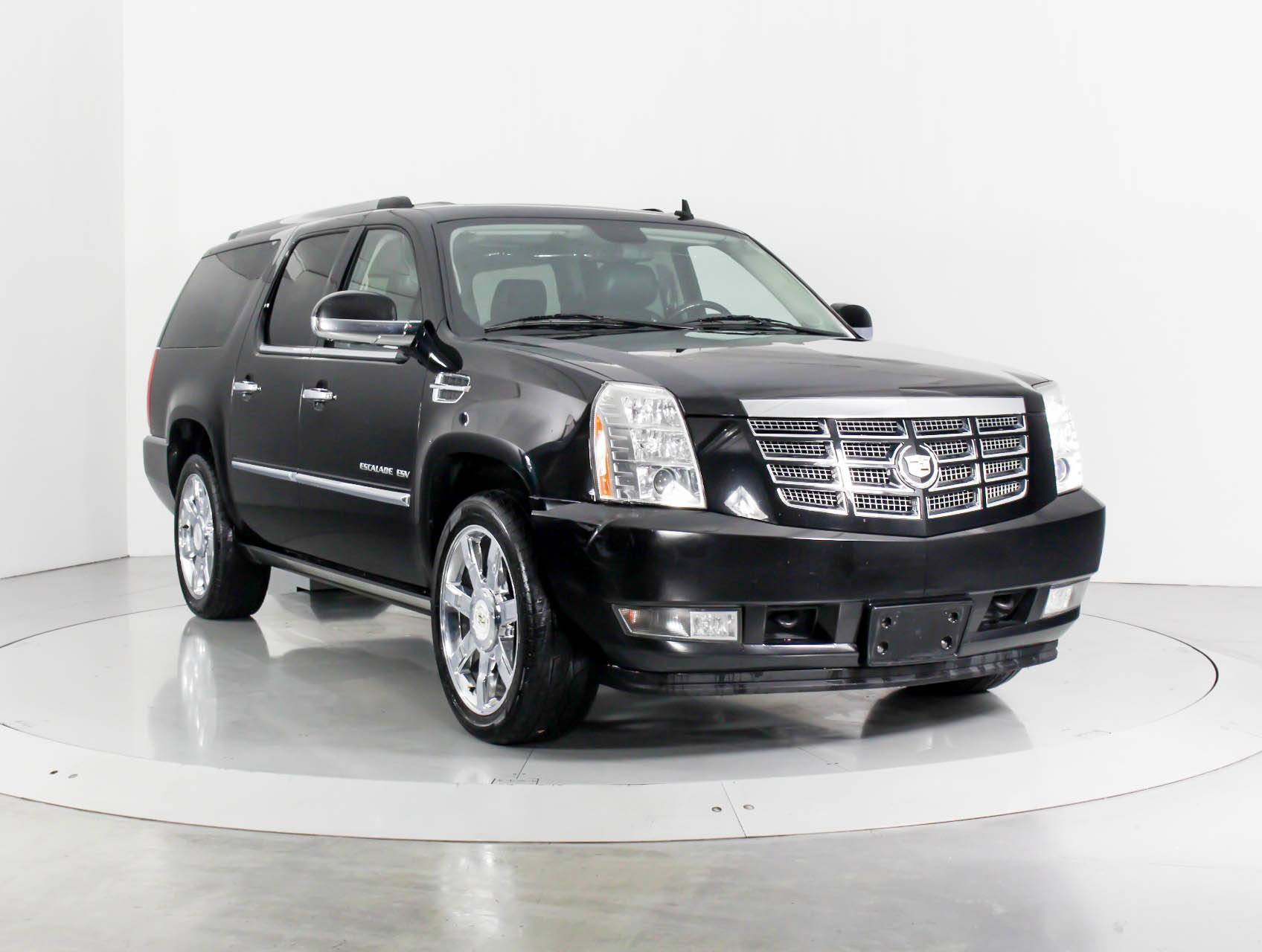 Florida Fine Cars - Used CADILLAC ESCALADE ESV 2011 WEST PALM PREMIUM