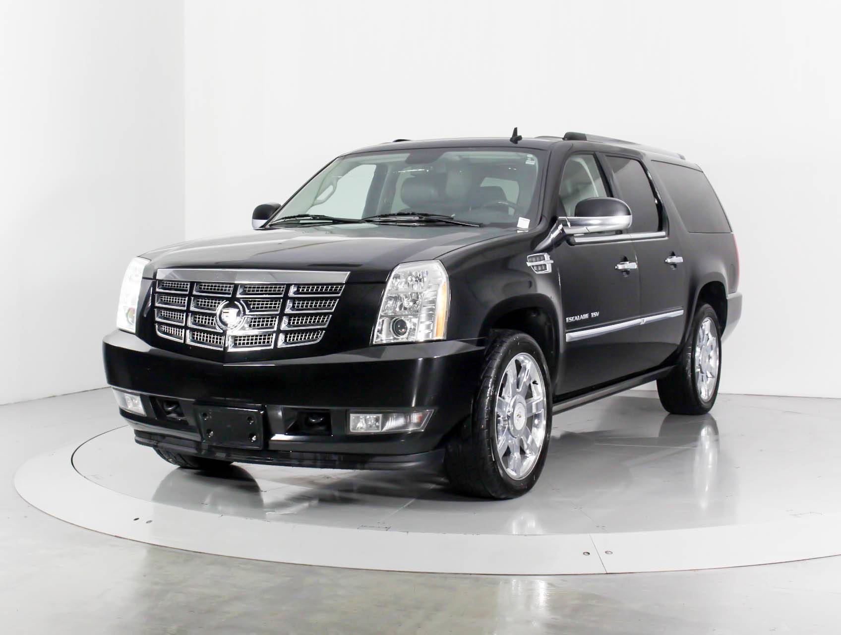Florida Fine Cars - Used CADILLAC ESCALADE ESV 2011 WEST PALM PREMIUM