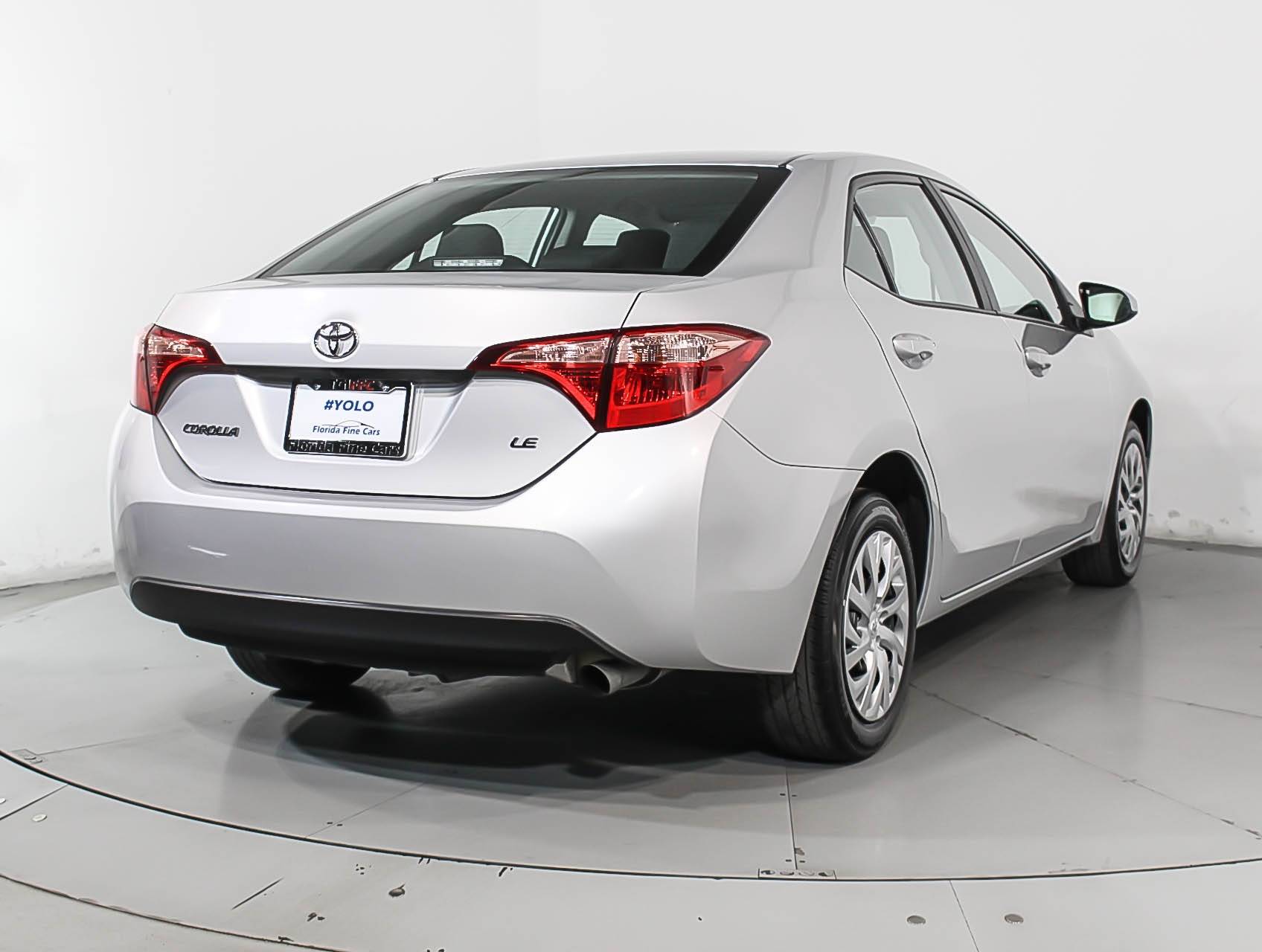 Florida Fine Cars - Used TOYOTA COROLLA 2018 WEST PALM Le