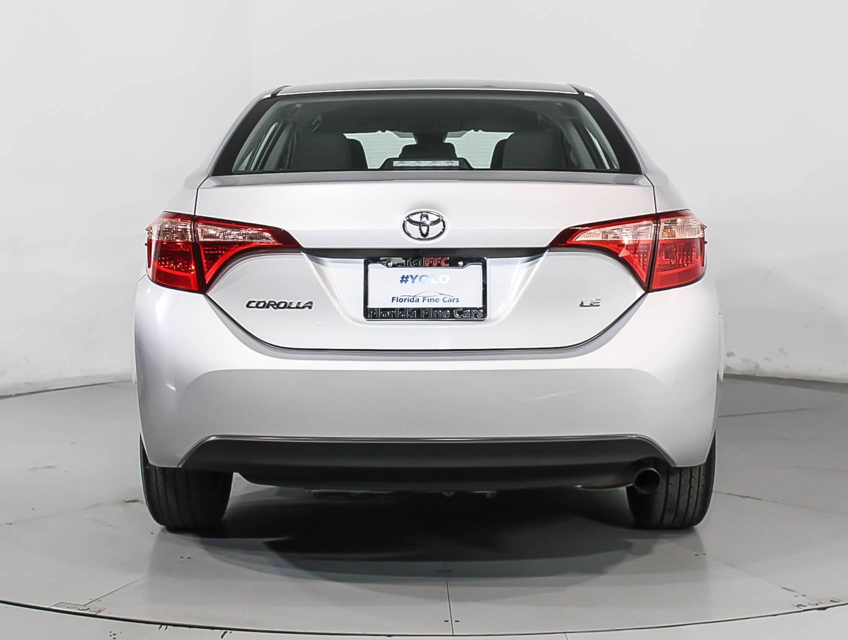 Florida Fine Cars - Used TOYOTA COROLLA 2018 WEST PALM Le