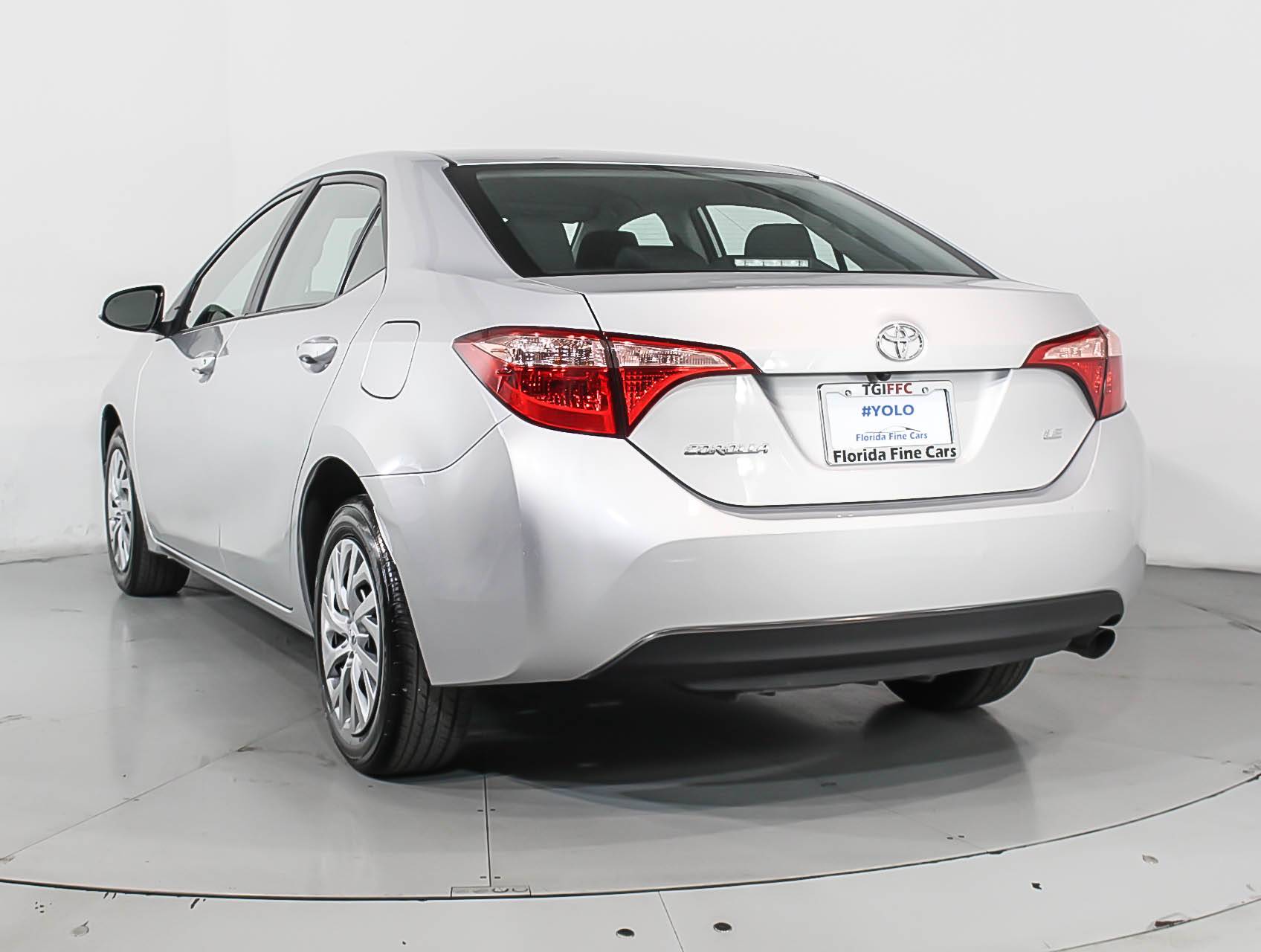 Florida Fine Cars - Used TOYOTA COROLLA 2018 WEST PALM Le