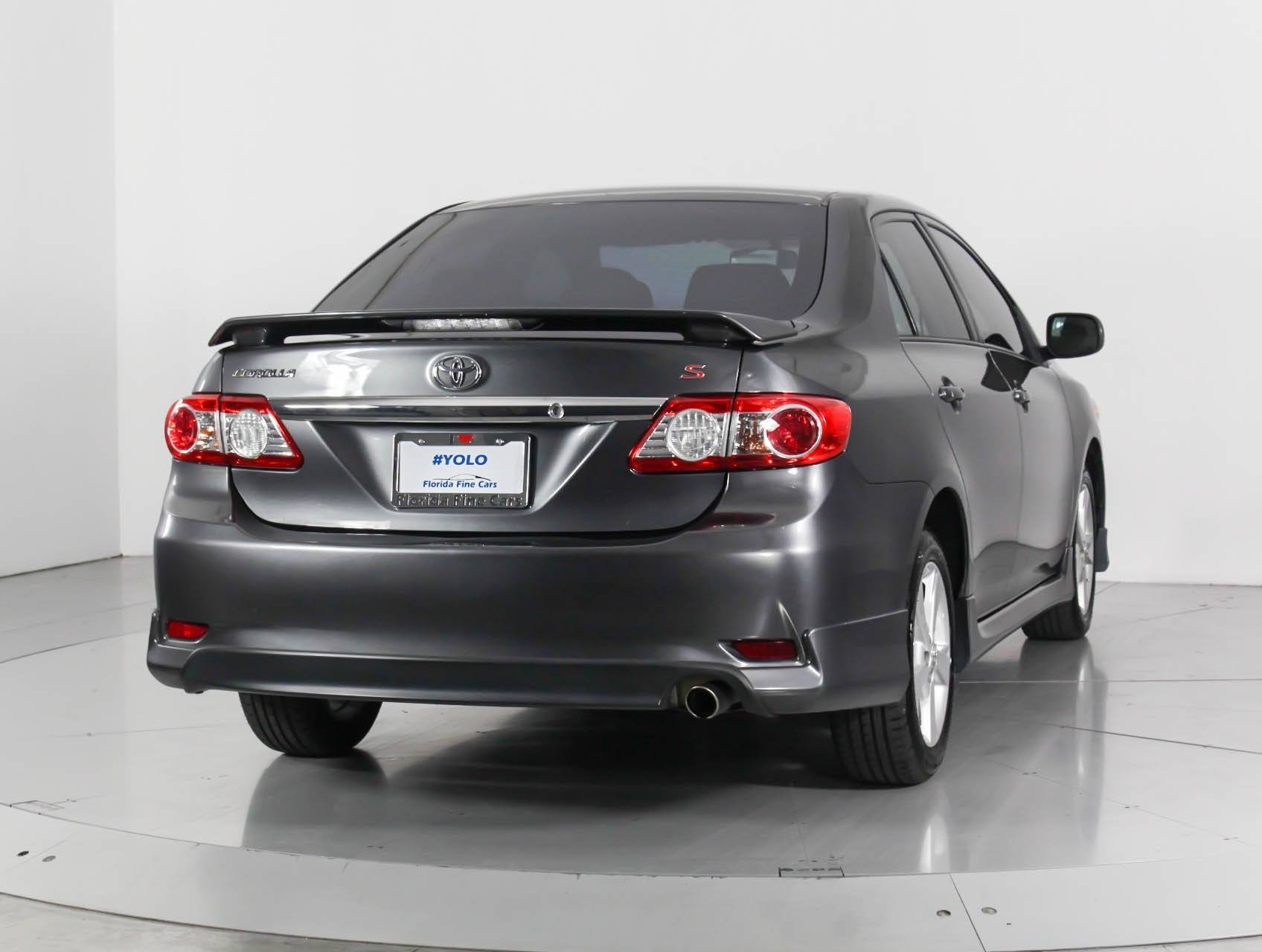 Florida Fine Cars - Used TOYOTA COROLLA 2013 MIAMI S