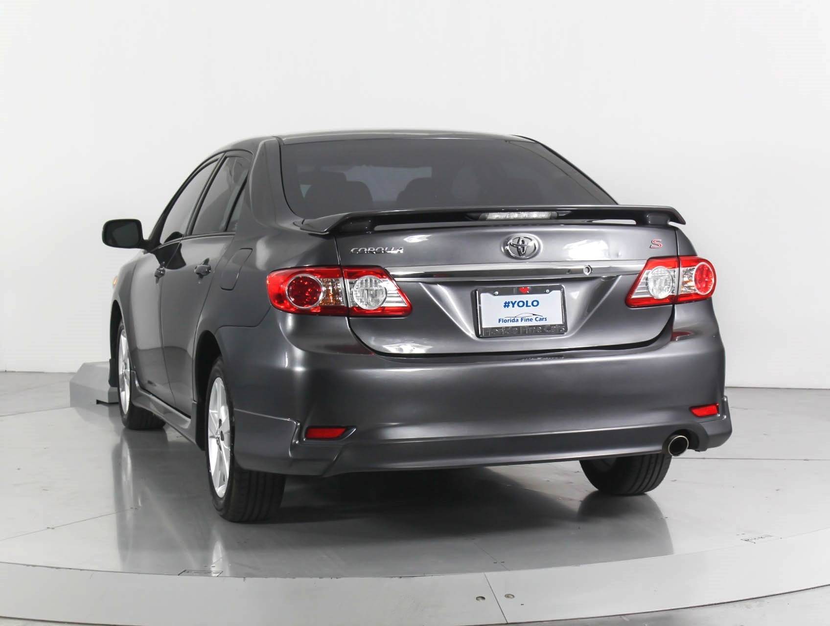 Florida Fine Cars - Used TOYOTA COROLLA 2013 MIAMI S