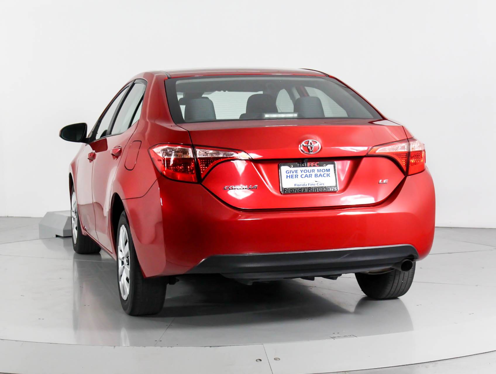 Florida Fine Cars - Used TOYOTA COROLLA 2017 WEST PALM Le