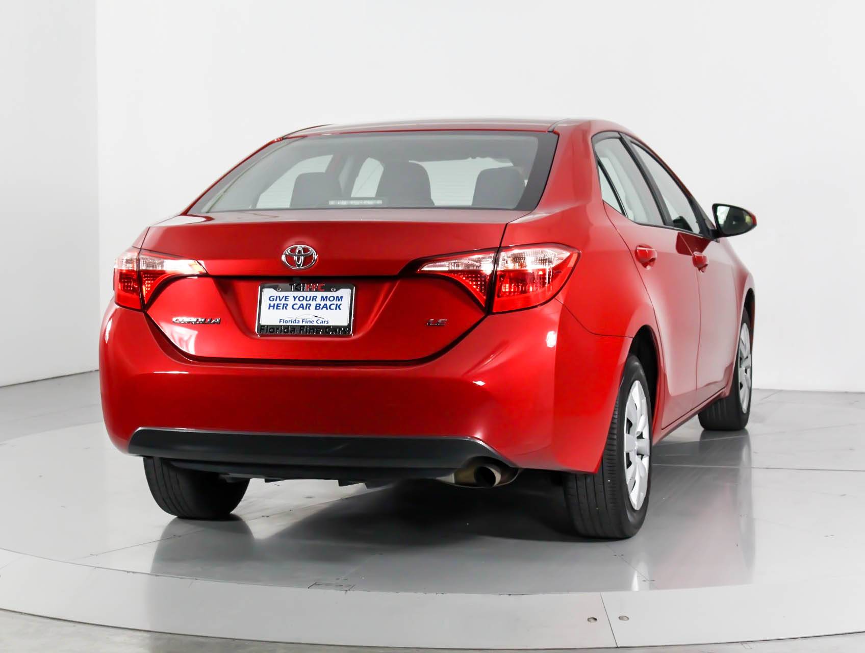 Florida Fine Cars - Used TOYOTA COROLLA 2017 WEST PALM Le