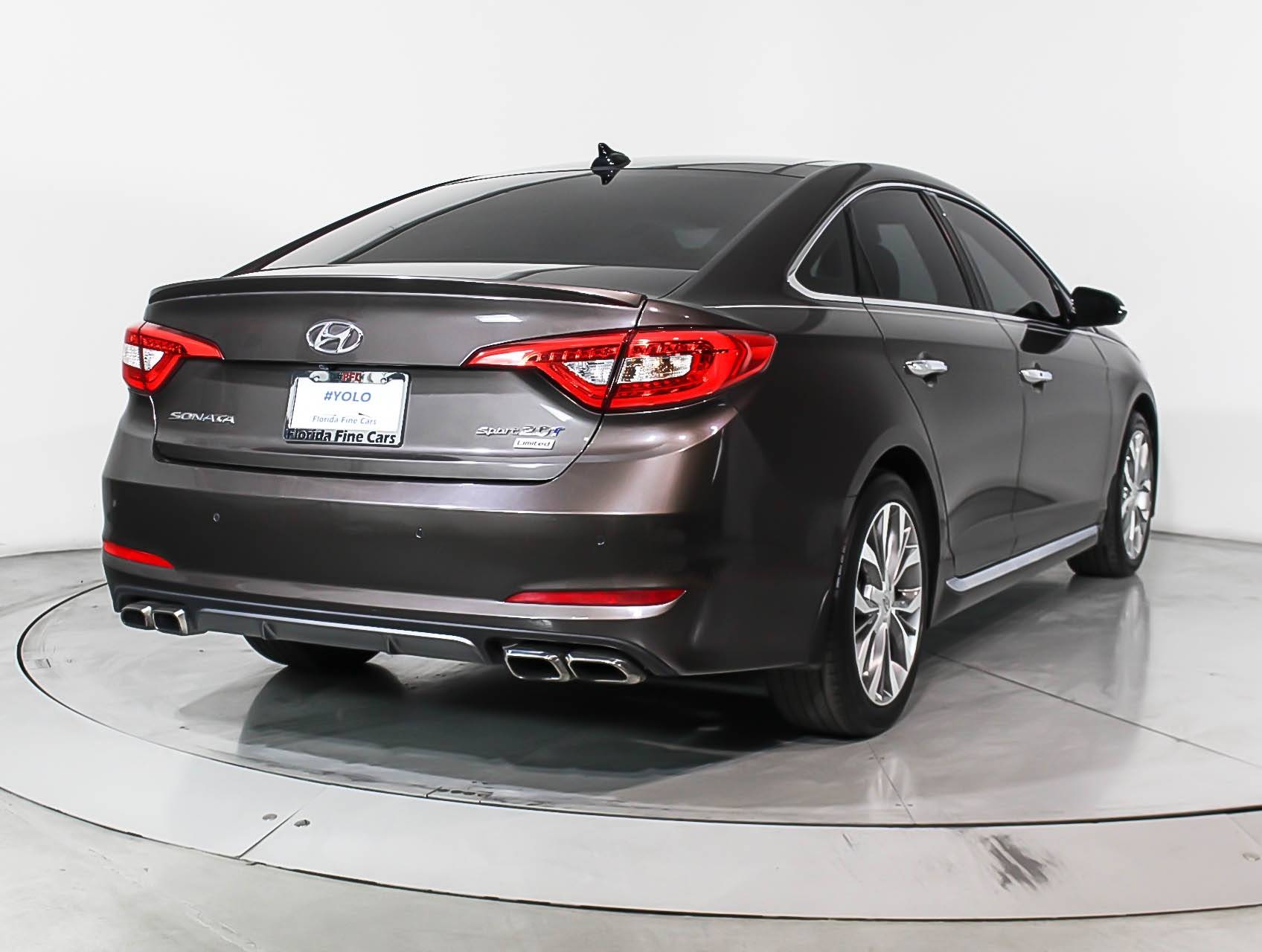 Florida Fine Cars - Used HYUNDAI SONATA 2015 WEST PALM 2.0t Limited