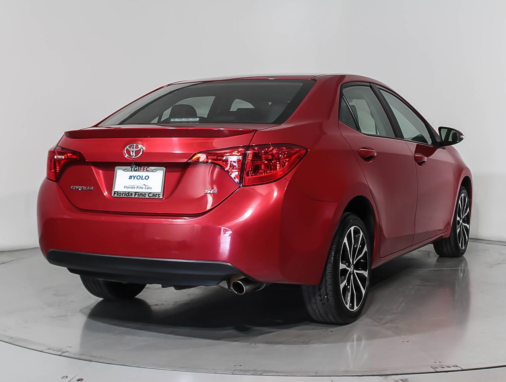 Florida Fine Cars - Used TOYOTA COROLLA 2017 MIAMI Se