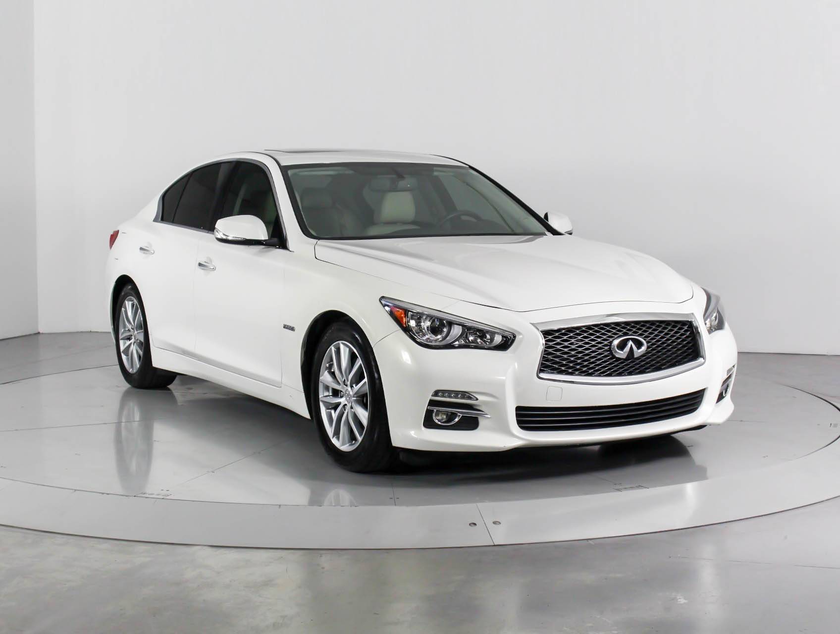 Florida Fine Cars - Used INFINITI Q50 2015 WEST PALM Premium Hybrid