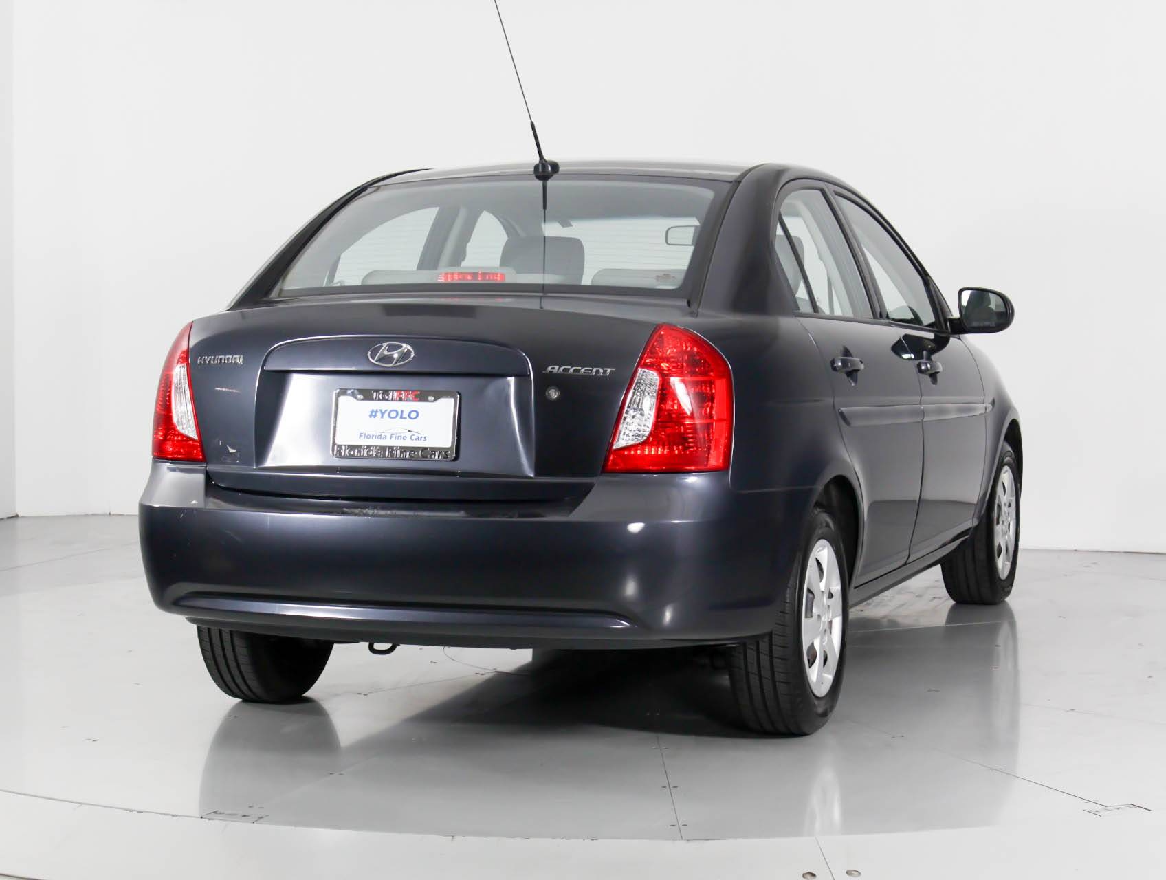 Florida Fine Cars - Used HYUNDAI ACCENT 2011 WEST PALM GLS