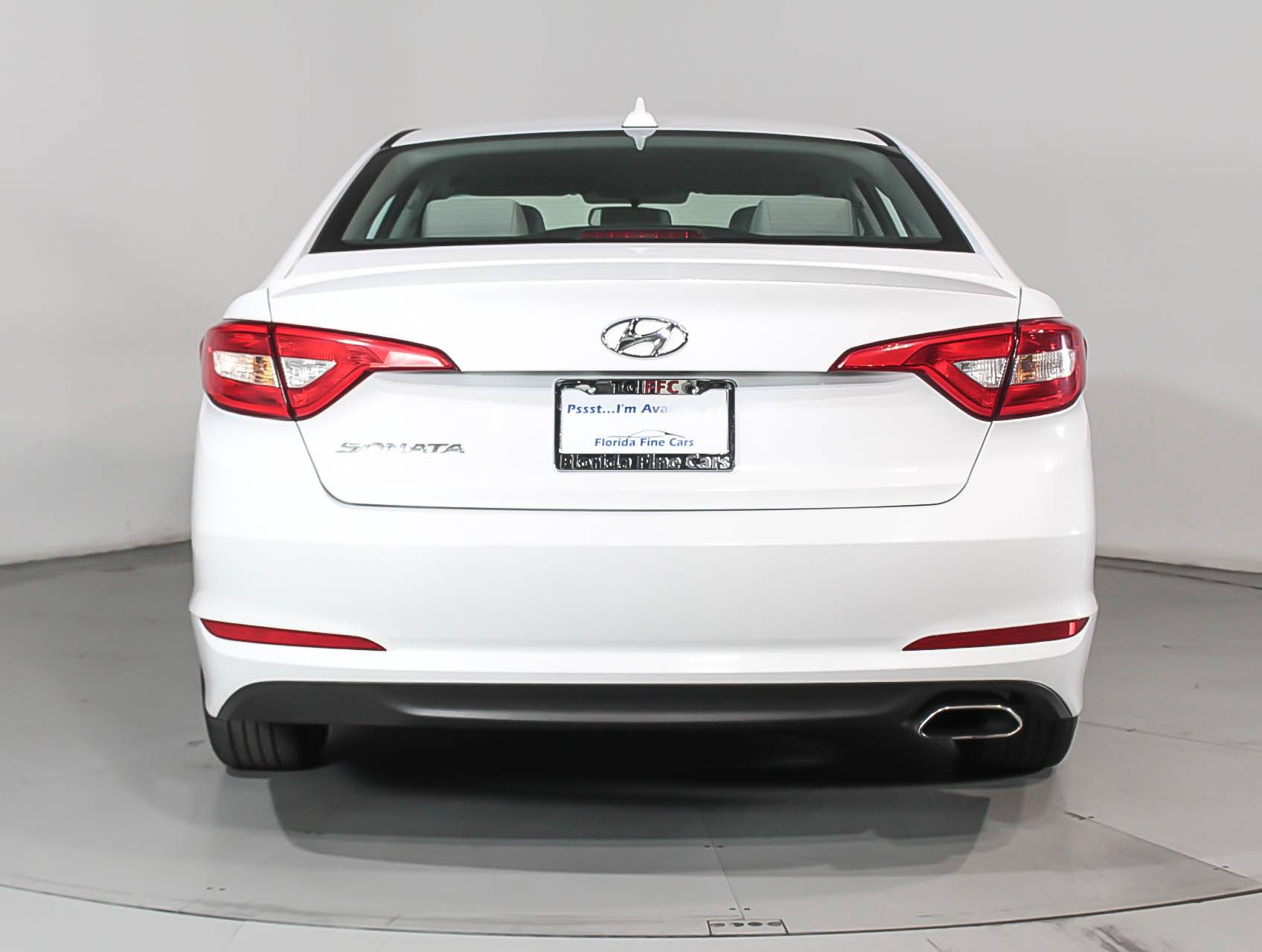 Florida Fine Cars - Used HYUNDAI SONATA 2017 HOLLYWOOD SE
