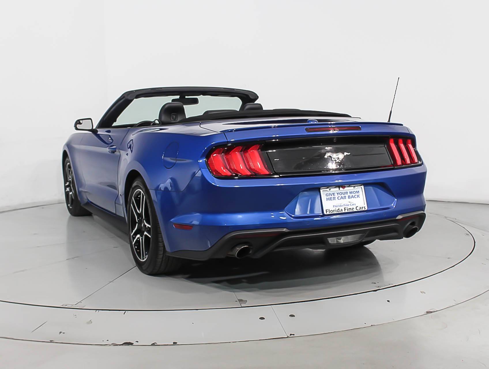 Florida Fine Cars - Used FORD MUSTANG 2018 MIAMI Ecoboost Premium