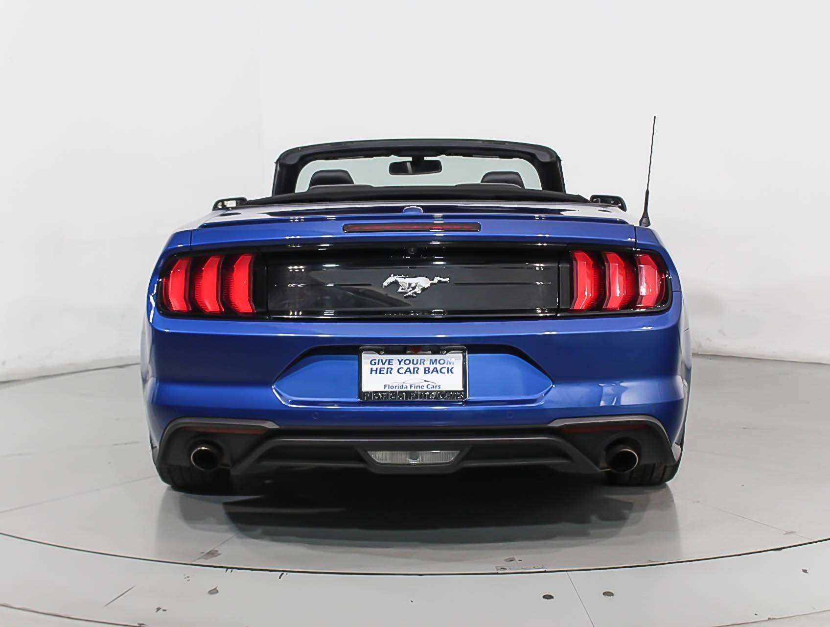 Florida Fine Cars - Used FORD MUSTANG 2018 MIAMI Ecoboost Premium