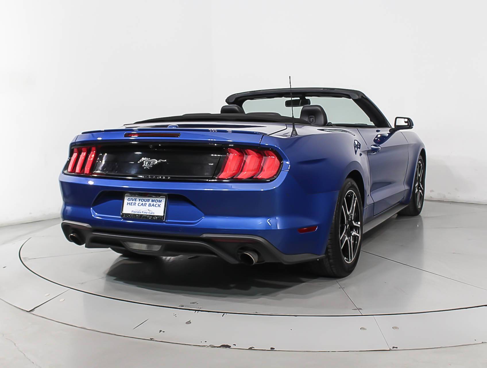 Florida Fine Cars - Used FORD MUSTANG 2018 MIAMI Ecoboost Premium