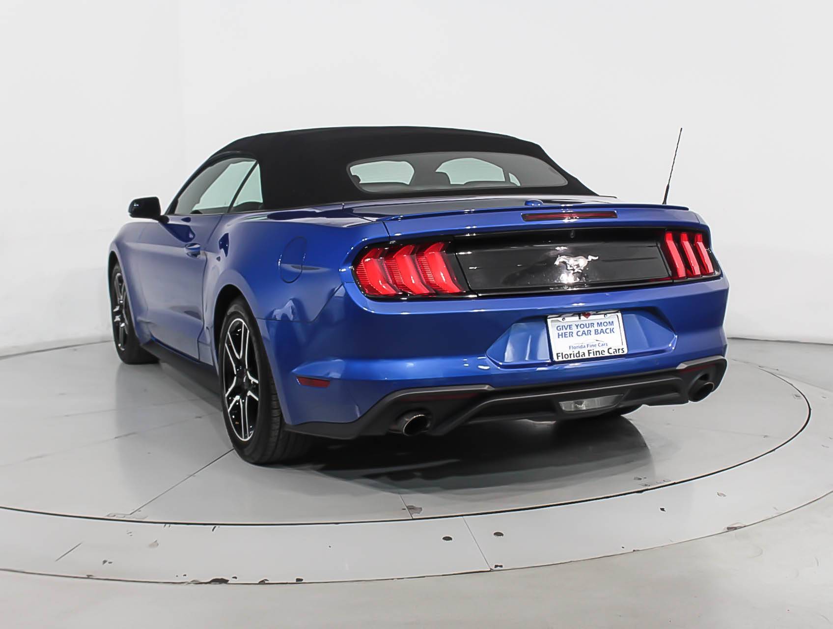 Florida Fine Cars - Used FORD MUSTANG 2018 MIAMI Ecoboost Premium