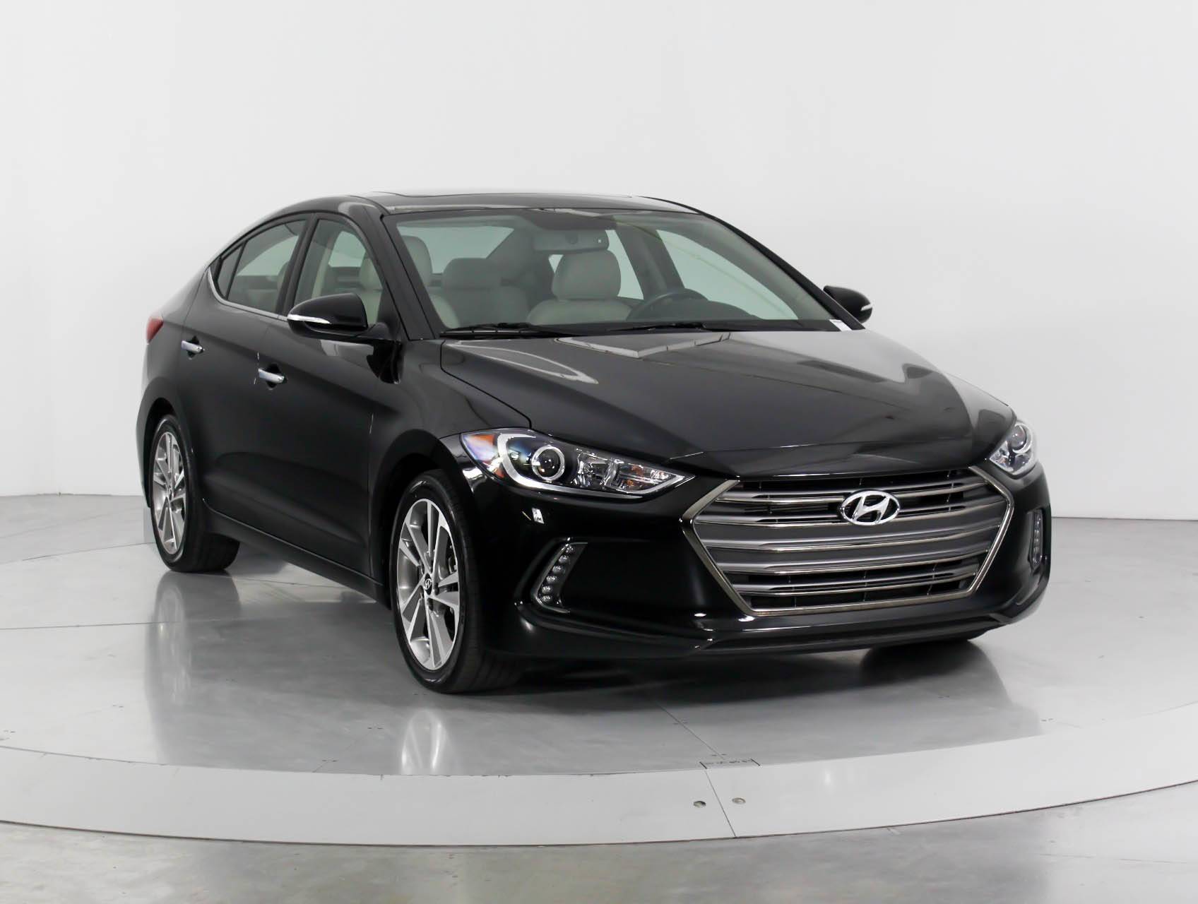 Florida Fine Cars - Used HYUNDAI ELANTRA 2017 WEST PALM LIMITED TECH PKG