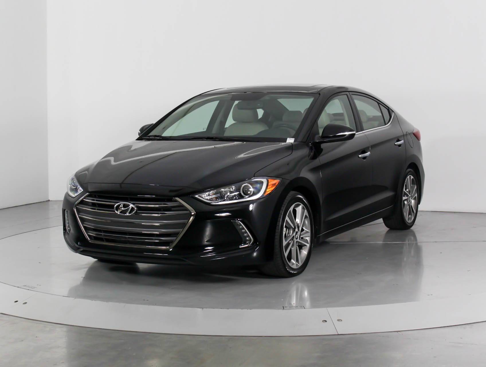 Florida Fine Cars - Used HYUNDAI ELANTRA 2017 WEST PALM LIMITED TECH PKG