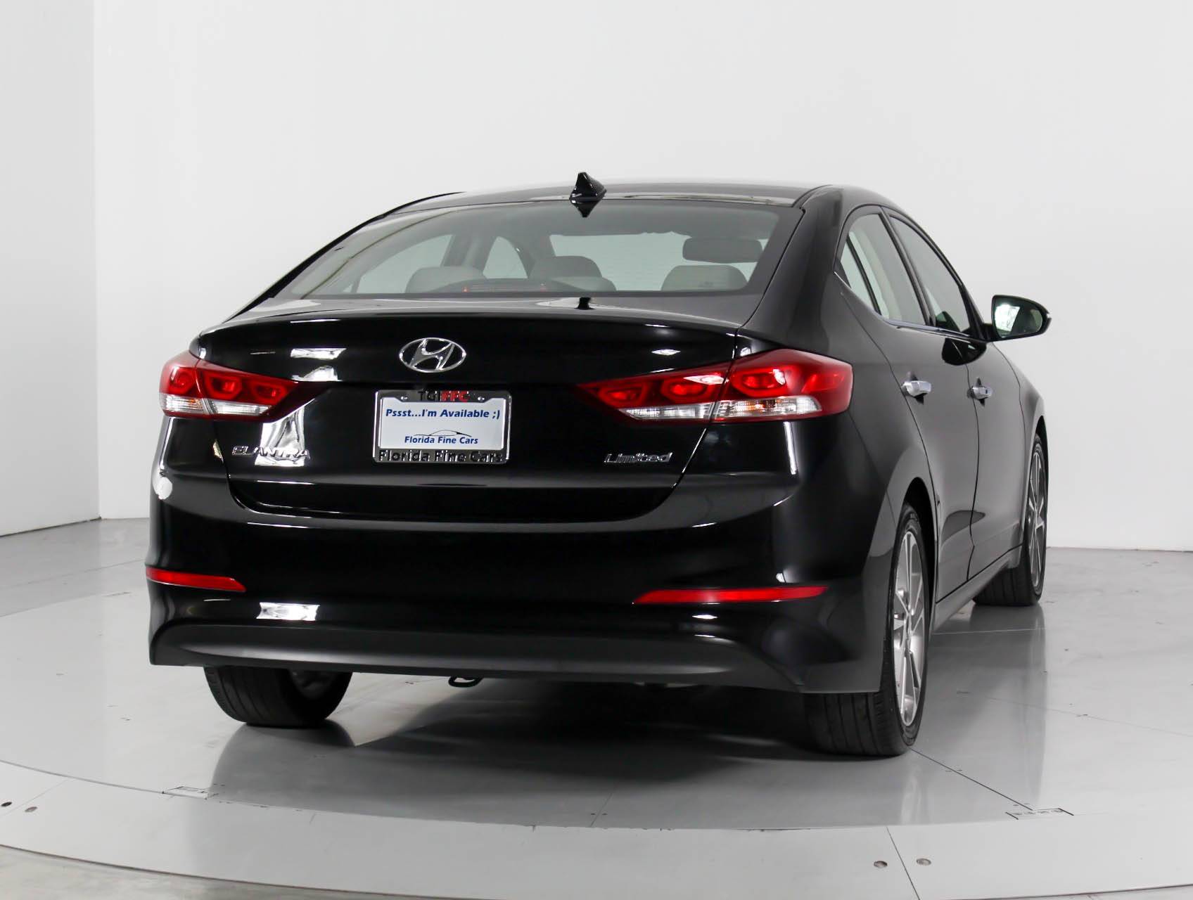 Florida Fine Cars - Used HYUNDAI ELANTRA 2017 WEST PALM LIMITED TECH PKG