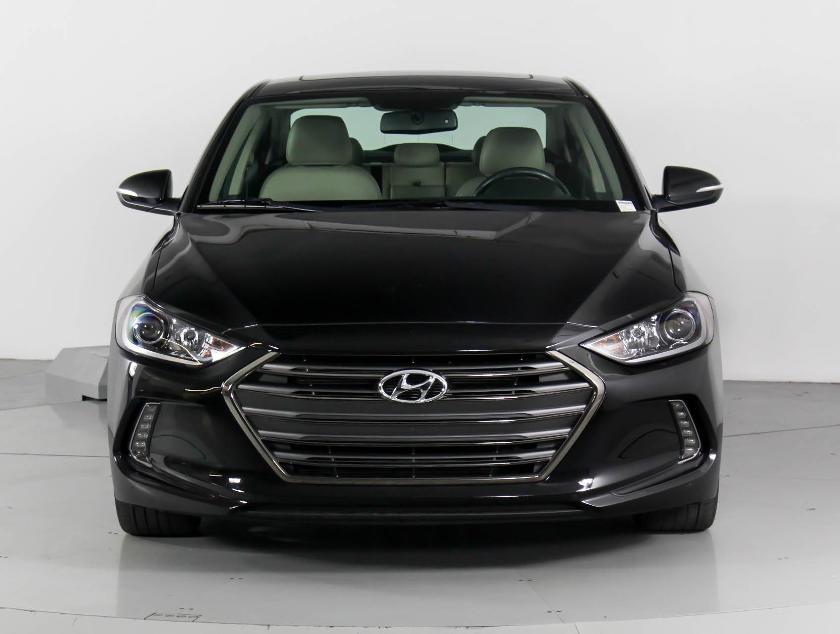 Florida Fine Cars - Used HYUNDAI ELANTRA 2017 WEST PALM LIMITED TECH PKG