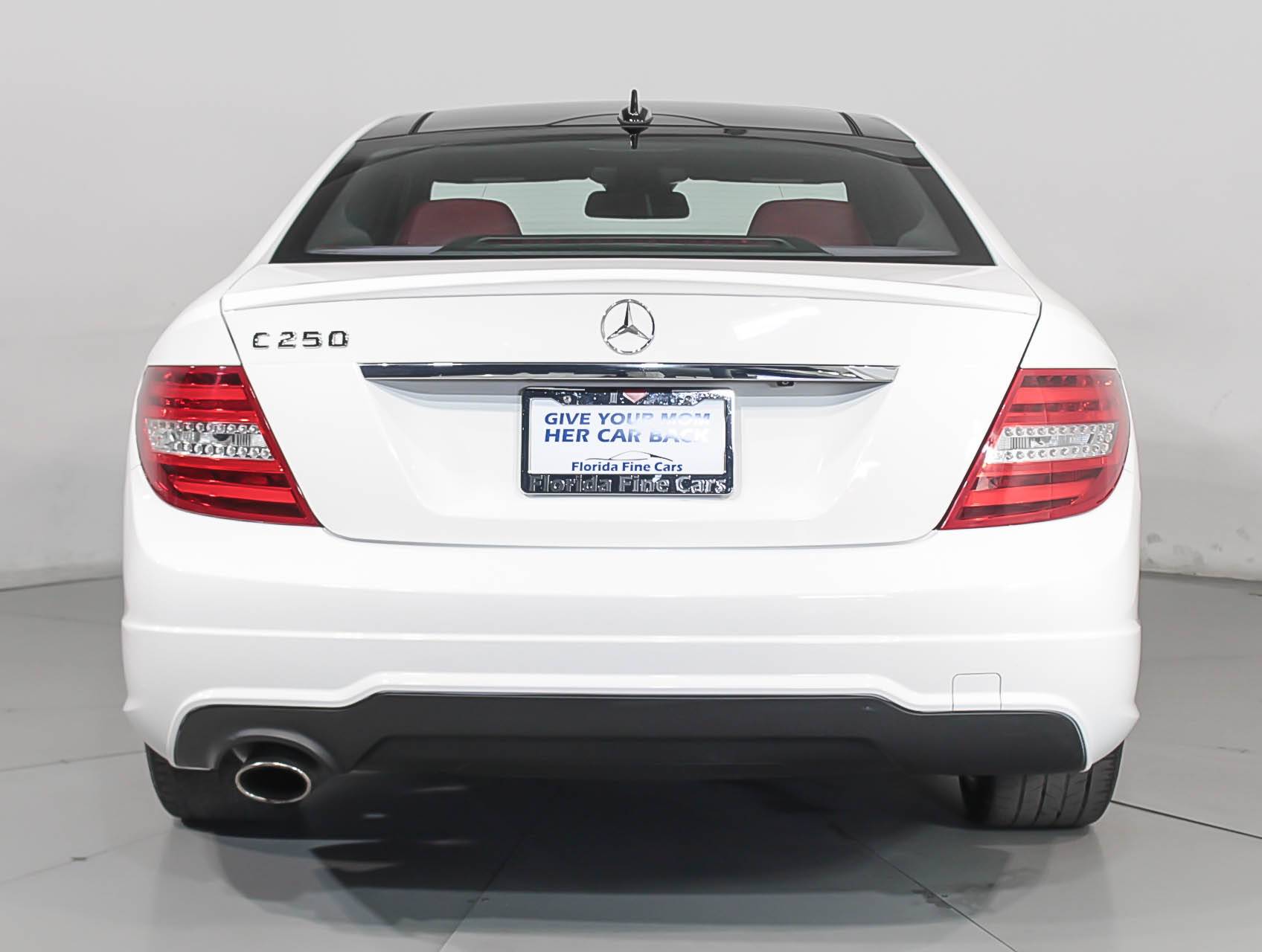 Florida Fine Cars - Used MERCEDES-BENZ C CLASS 2015 MIAMI C250