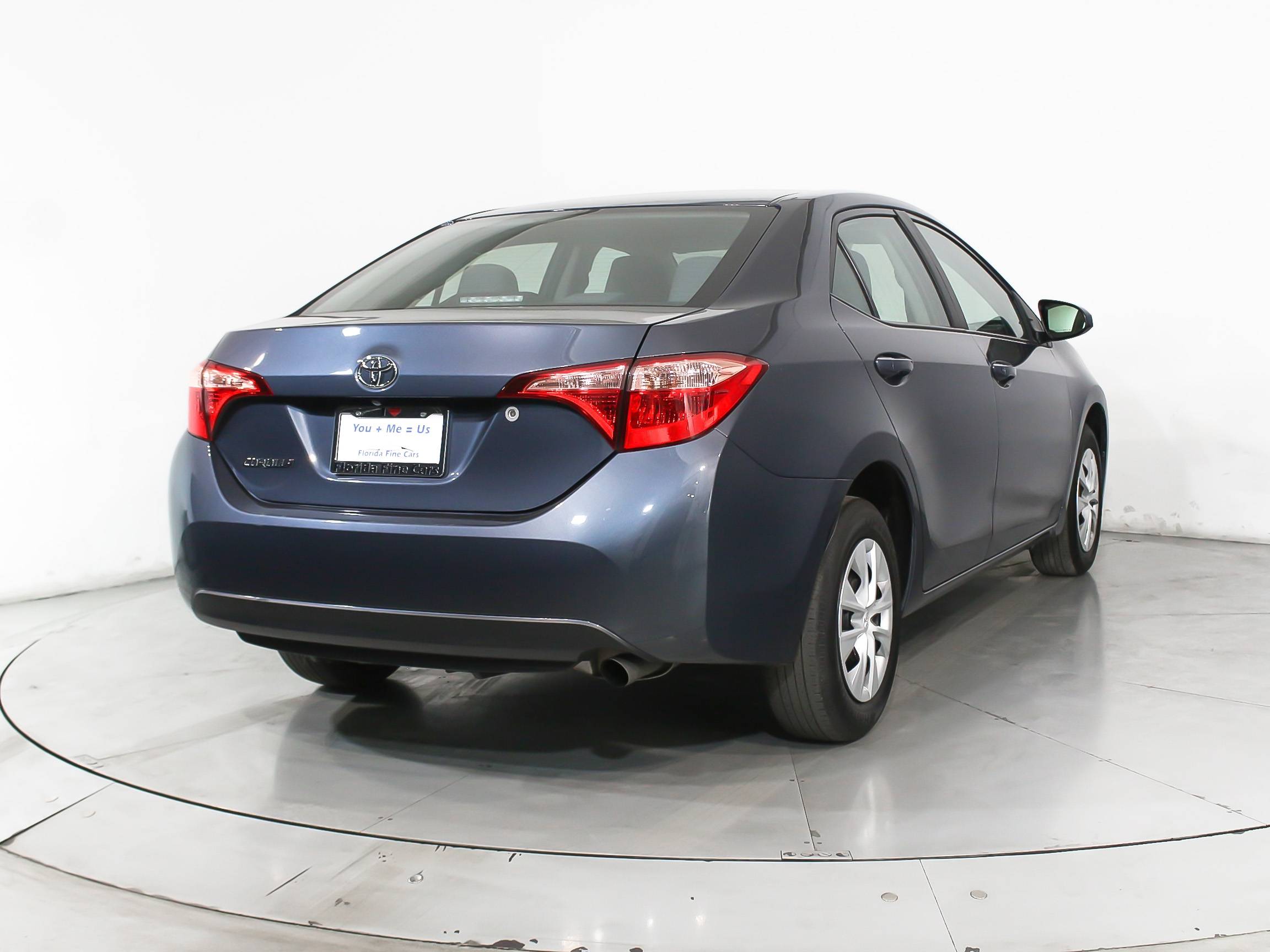 Florida Fine Cars - Used TOYOTA COROLLA 2017 MARGATE L