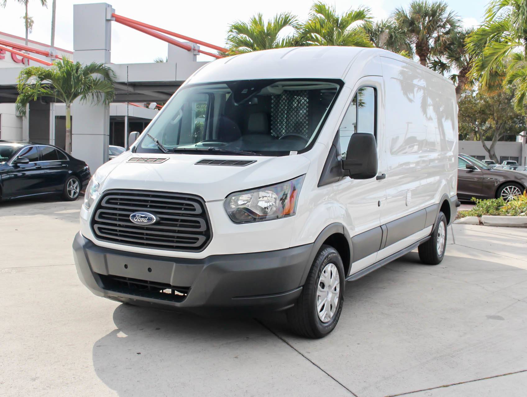 Florida Fine Cars - Used FORD TRANSIT VAN 2016 WEST PALM T350 Medium Roof