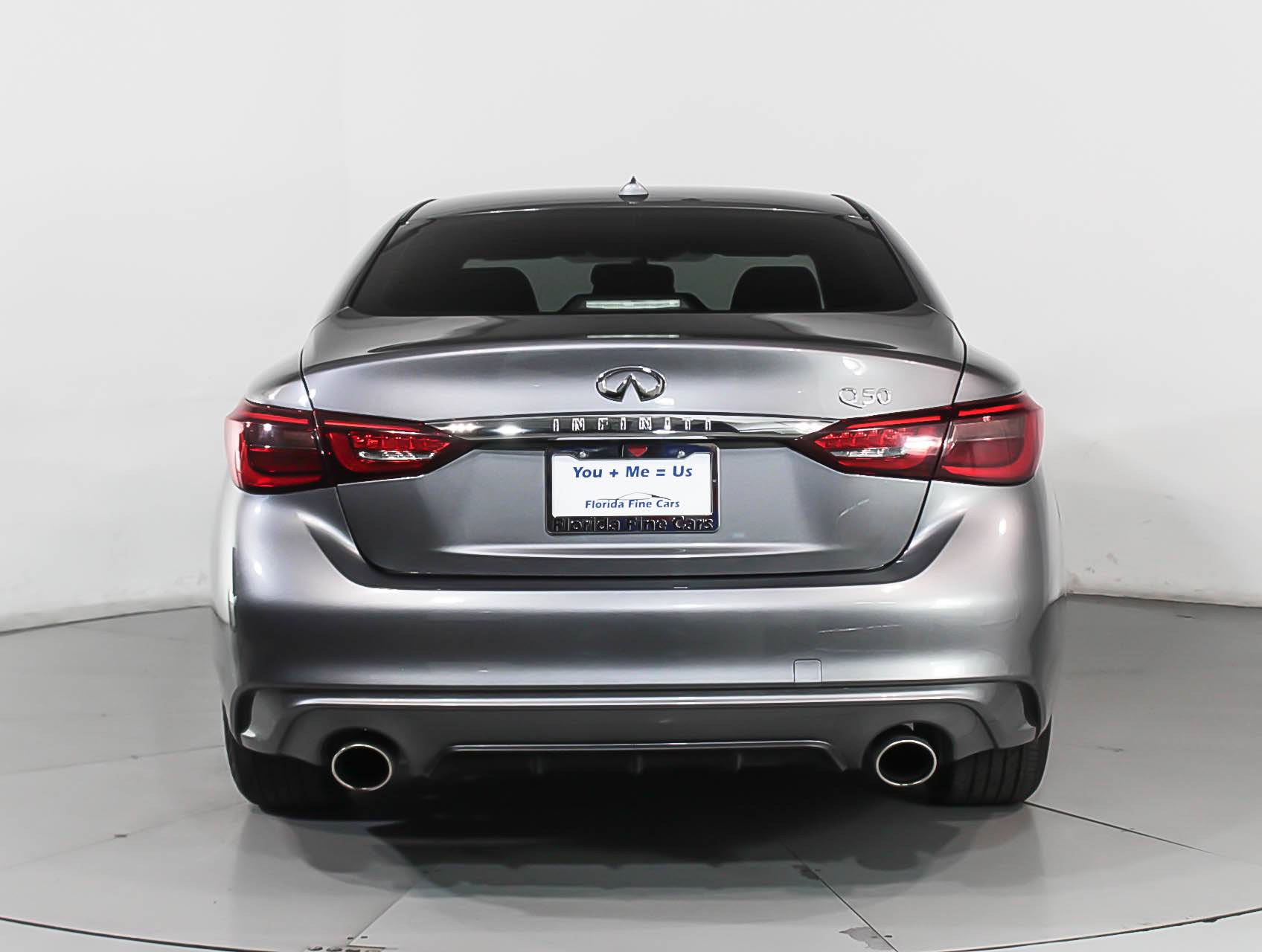 Florida Fine Cars - Used INFINITI Q50 2018 MIAMI 3.0t Luxe