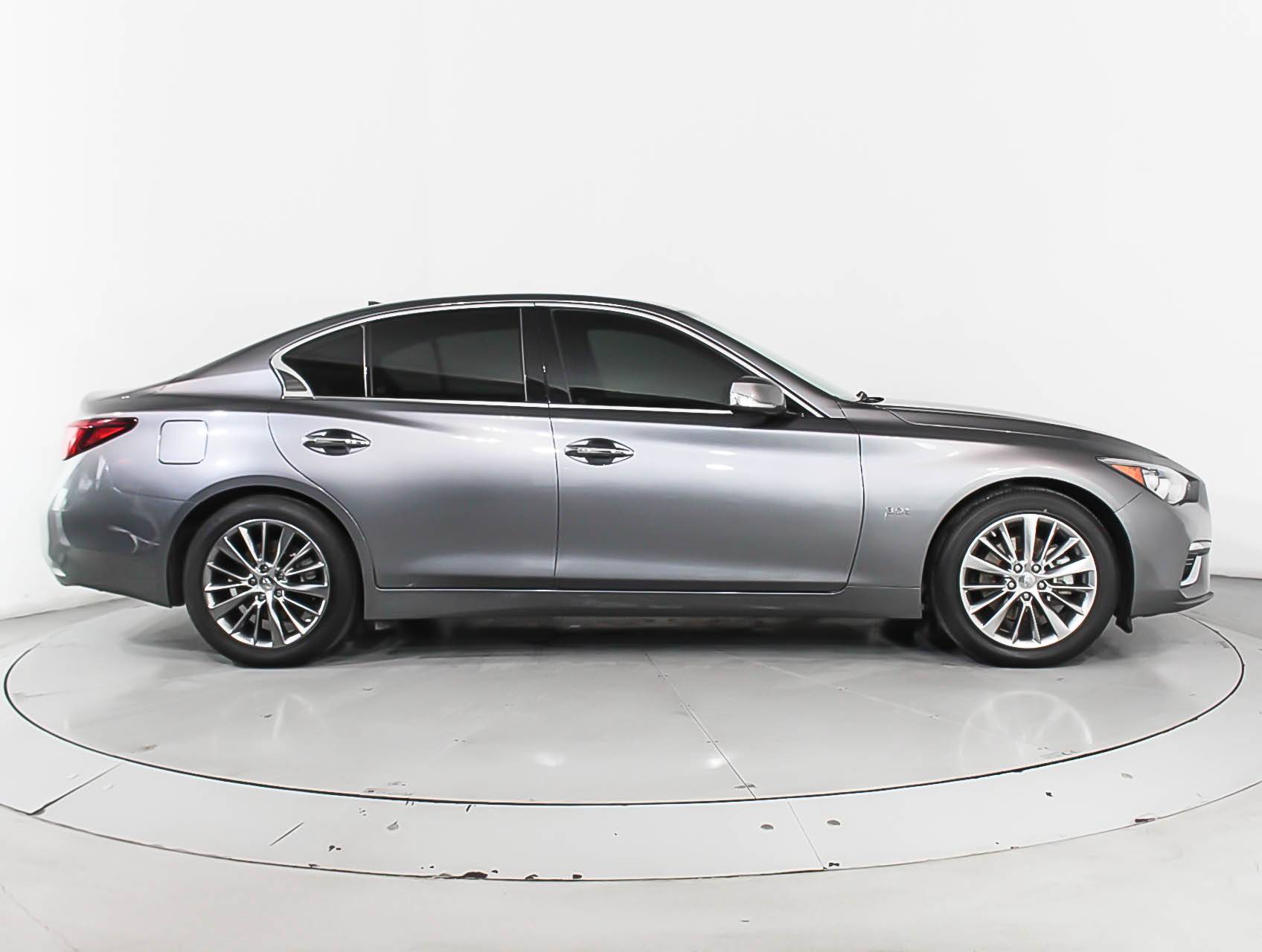 Florida Fine Cars - Used INFINITI Q50 2018 MIAMI 3.0t Luxe