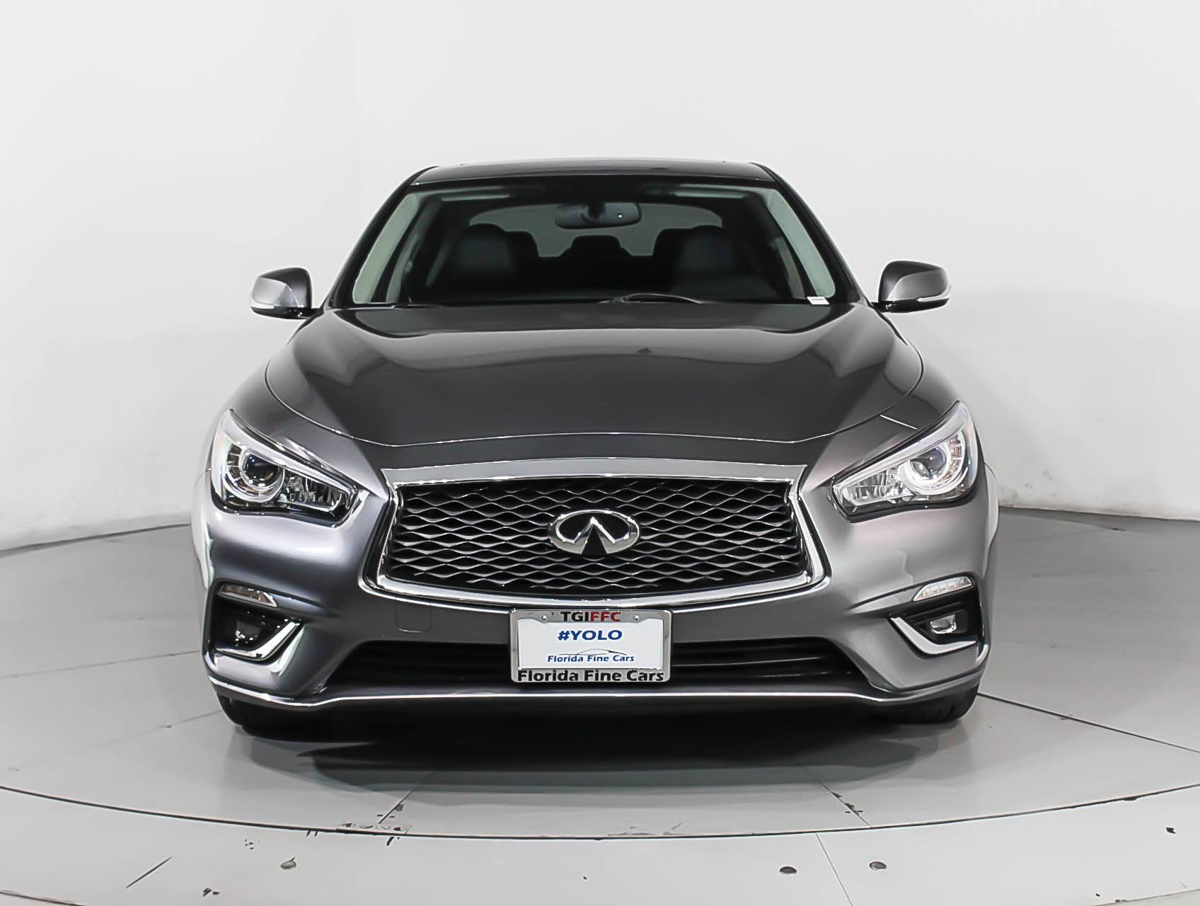 Florida Fine Cars - Used INFINITI Q50 2018 MIAMI 3.0t Luxe