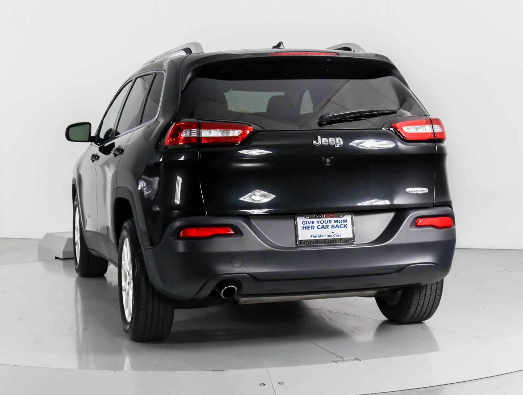 Florida Fine Cars - Used JEEP CHEROKEE 2015 WEST PALM LATITUDE