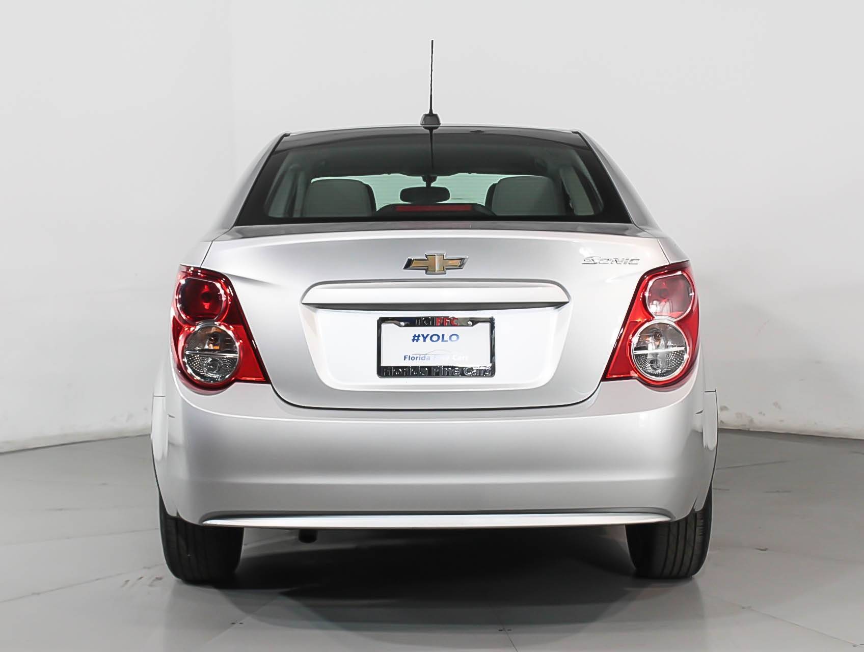 Florida Fine Cars - Used CHEVROLET SONIC 2015 MARGATE LS