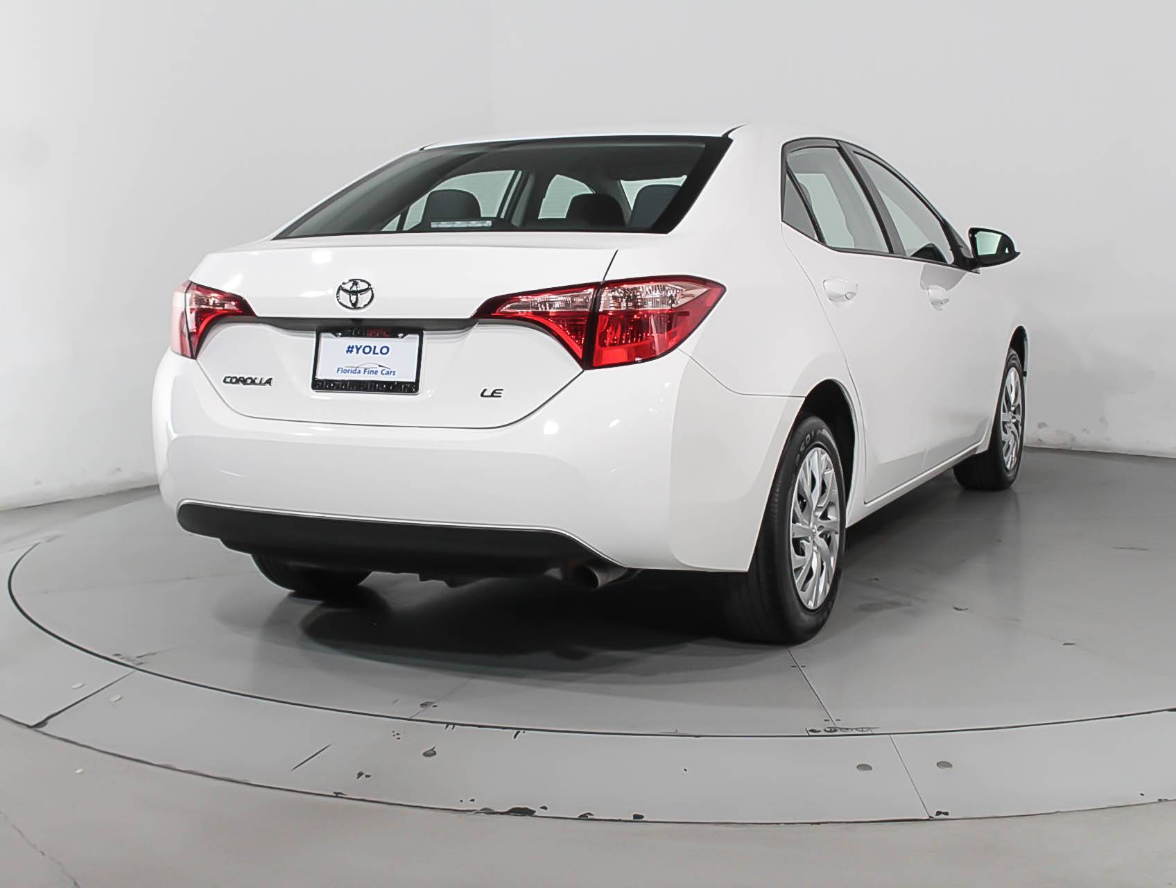 Florida Fine Cars - Used TOYOTA COROLLA 2017 MIAMI Le
