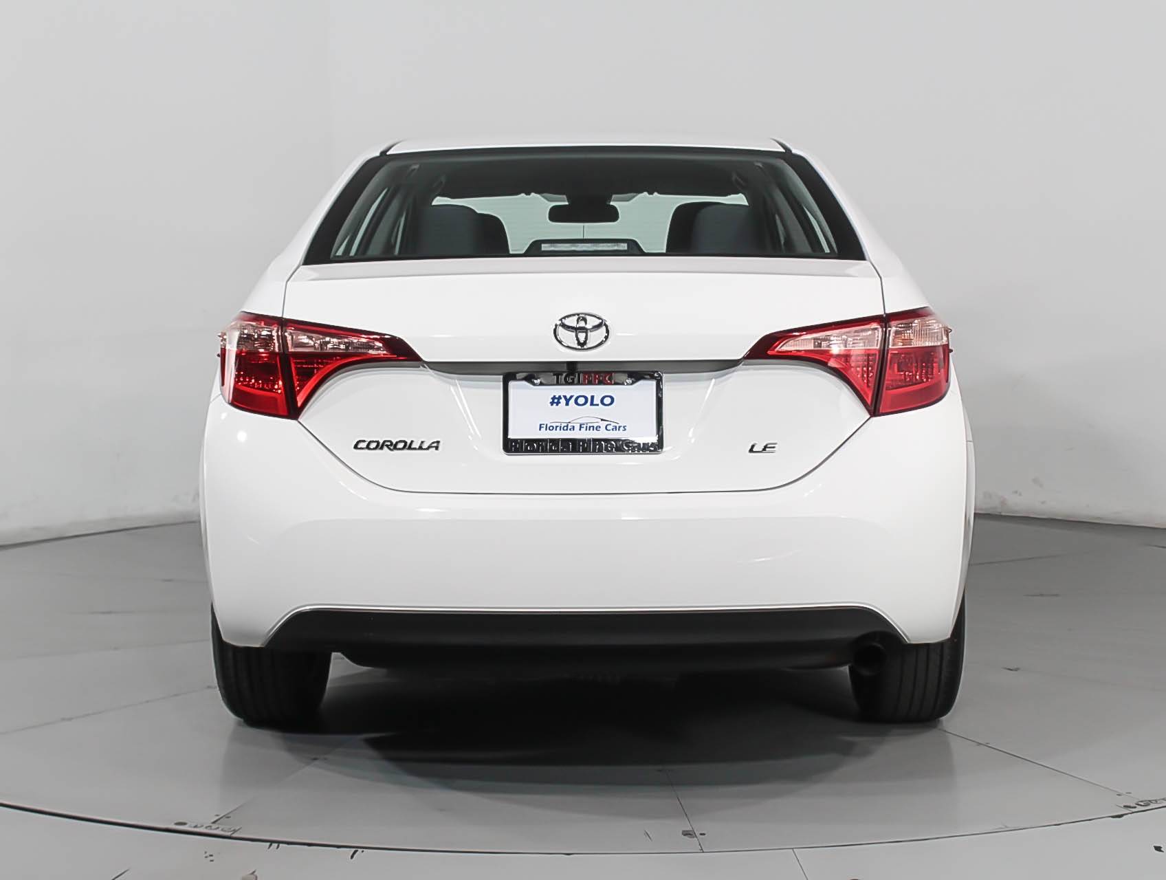 Florida Fine Cars - Used TOYOTA COROLLA 2017 MIAMI Le