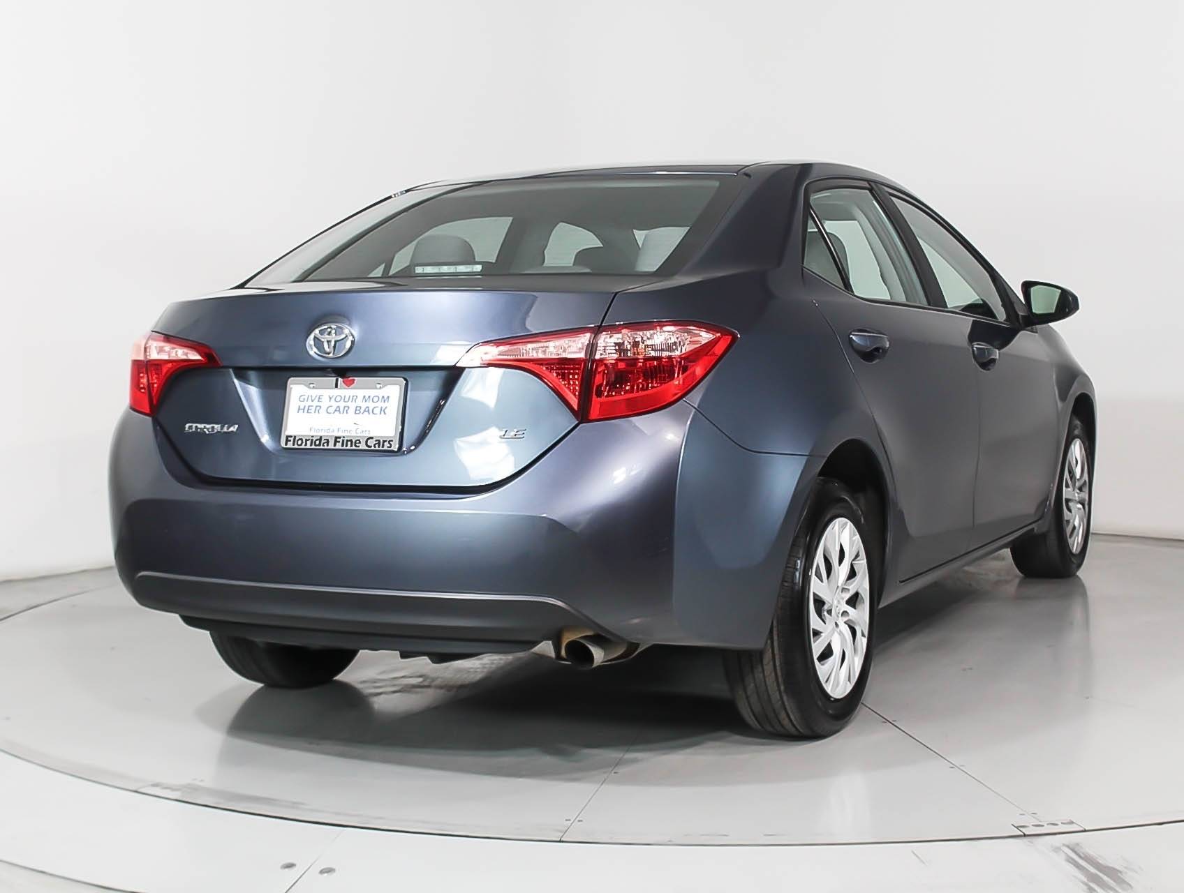 Florida Fine Cars - Used TOYOTA COROLLA 2018 HOLLYWOOD Le