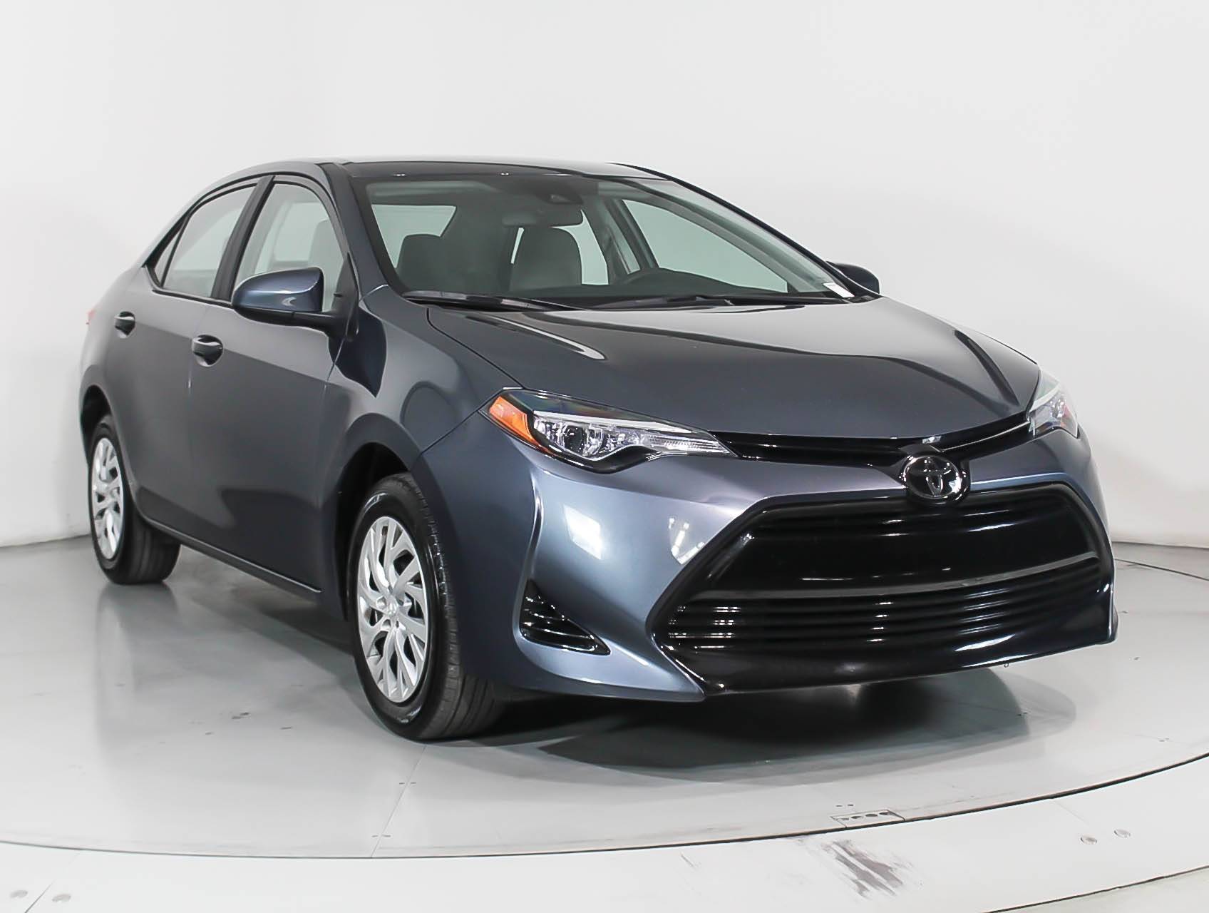 Florida Fine Cars - Used TOYOTA COROLLA 2018 HOLLYWOOD Le