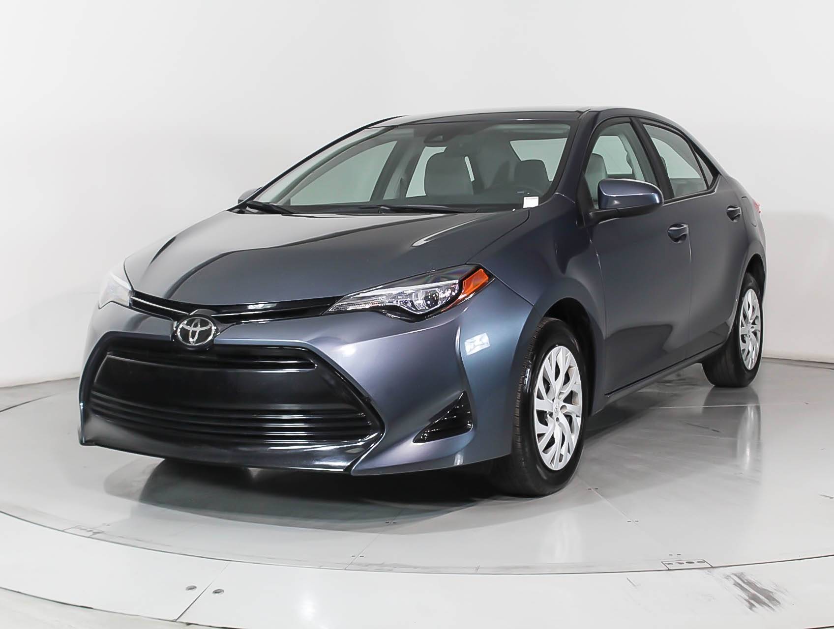 Florida Fine Cars - Used TOYOTA COROLLA 2018 HOLLYWOOD Le