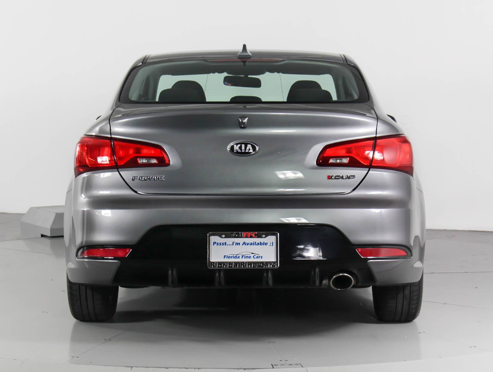 Florida Fine Cars - Used KIA FORTE KOUP 2016 WEST PALM EX